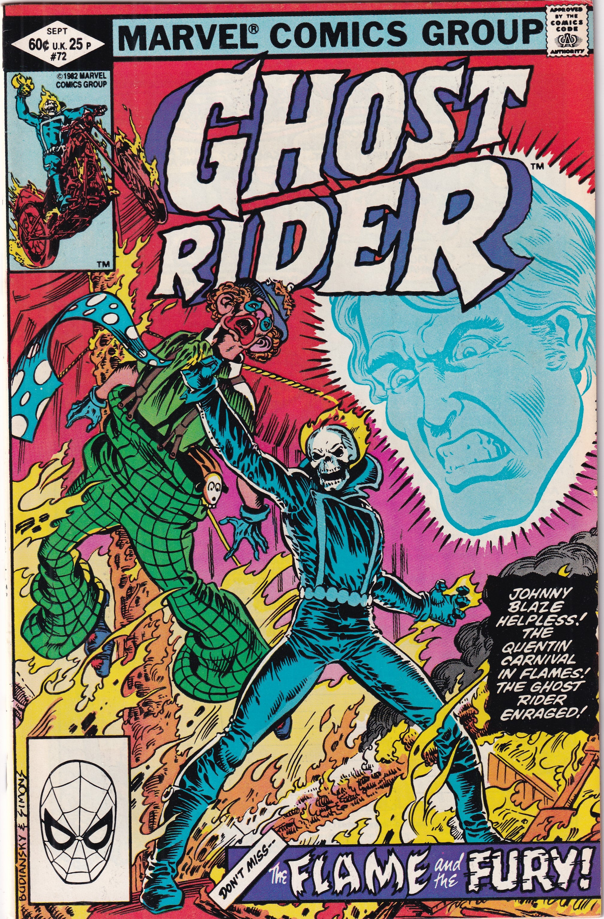 GHOST RIDER #72 - Slab City Comics 