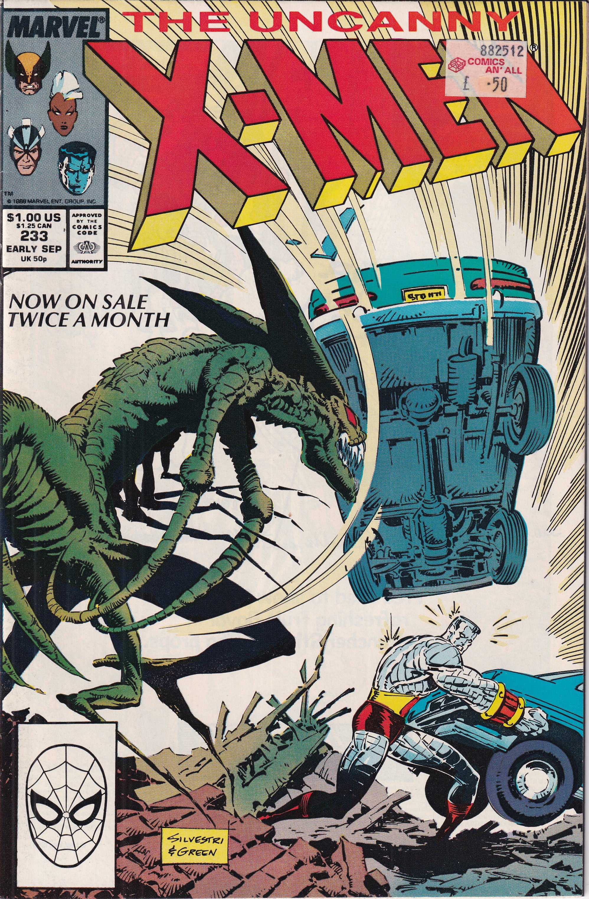 UNCANNY X-MEN #233 - Slab City Comics 