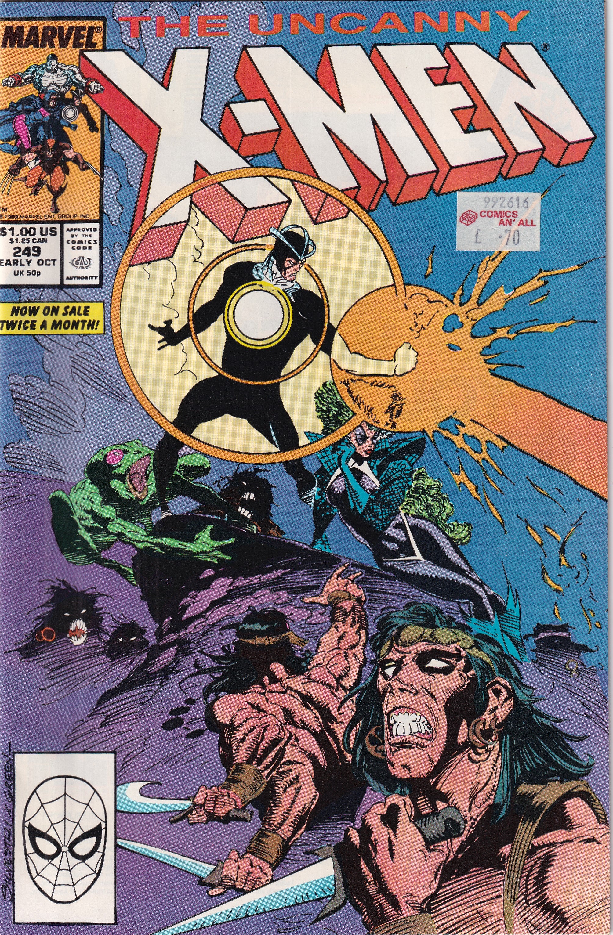 UNCANNY X-MEN #249 - Slab City Comics 