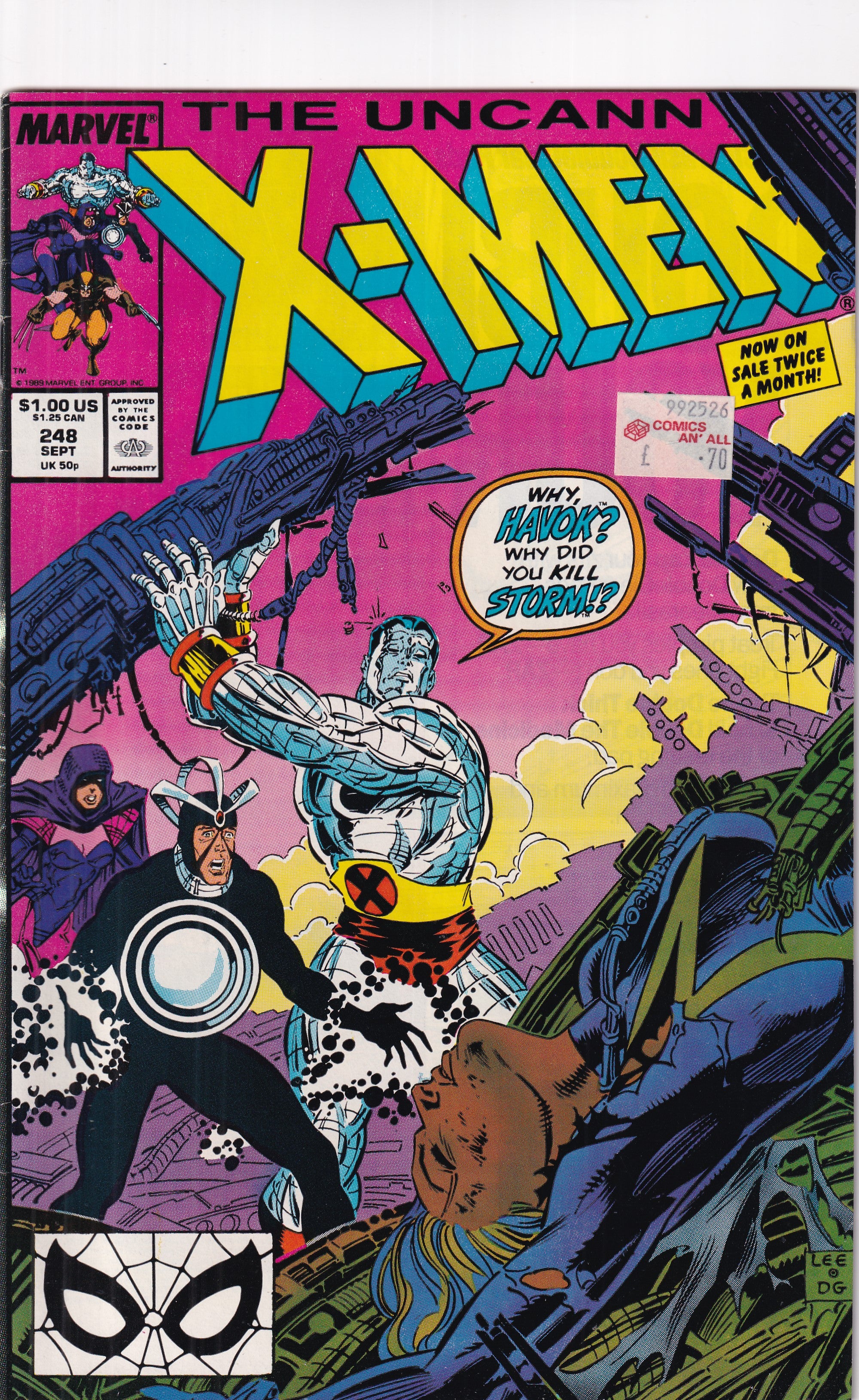 UNCANNY X-MEN #248 - Slab City Comics 