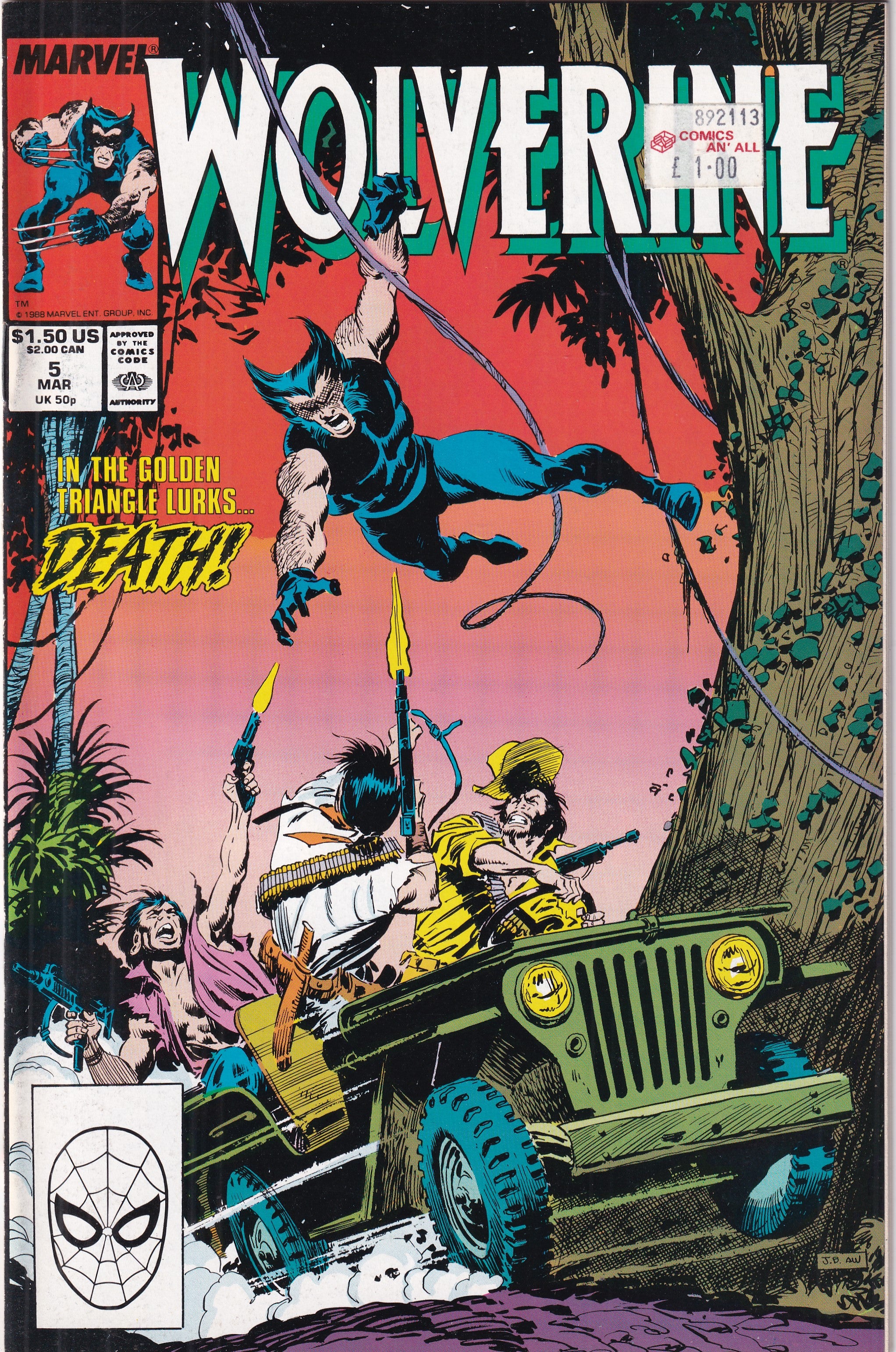 WOLVERINE #5 - Slab City Comics 