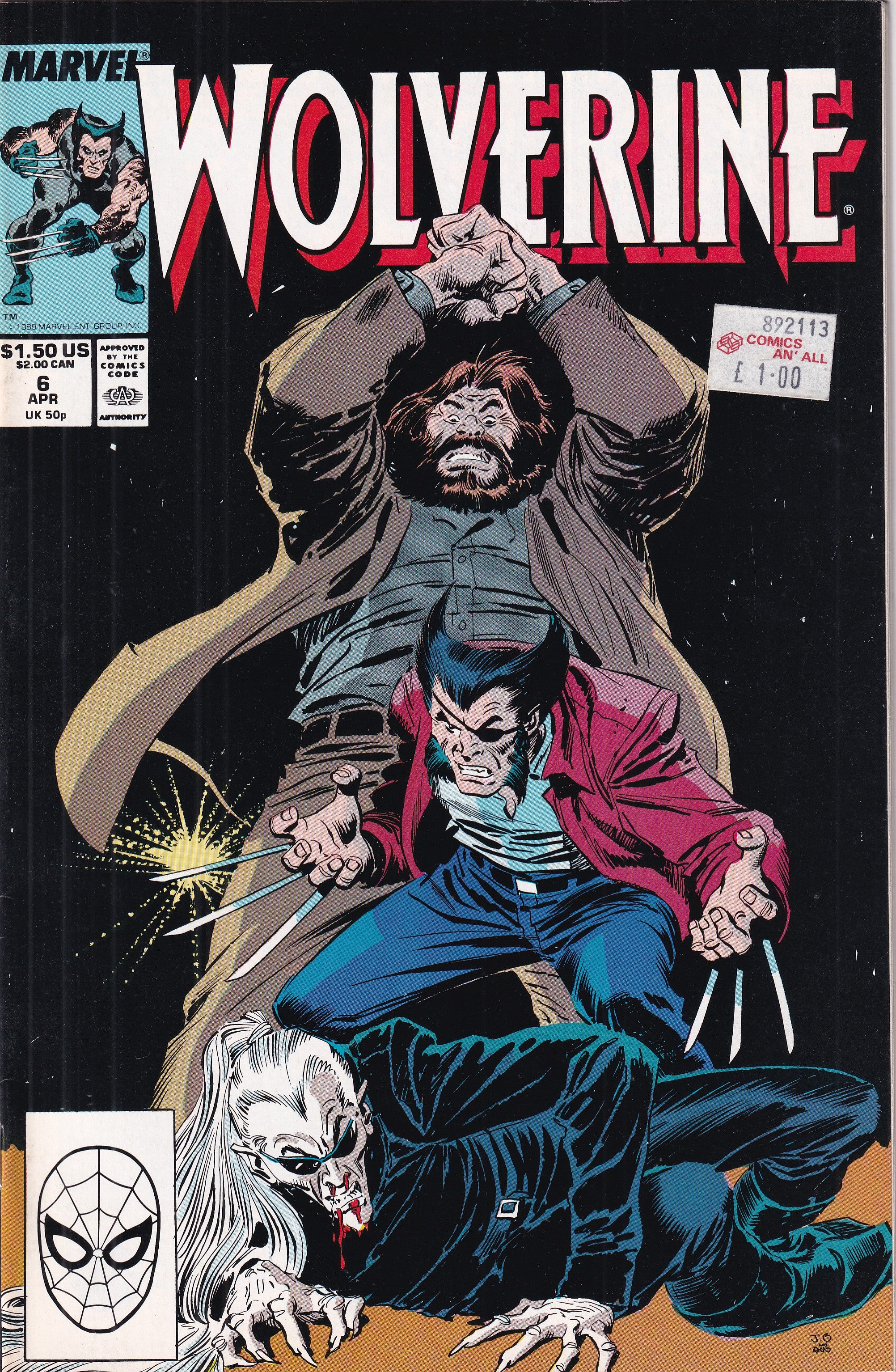 WOLVERINE #6 - Slab City Comics 