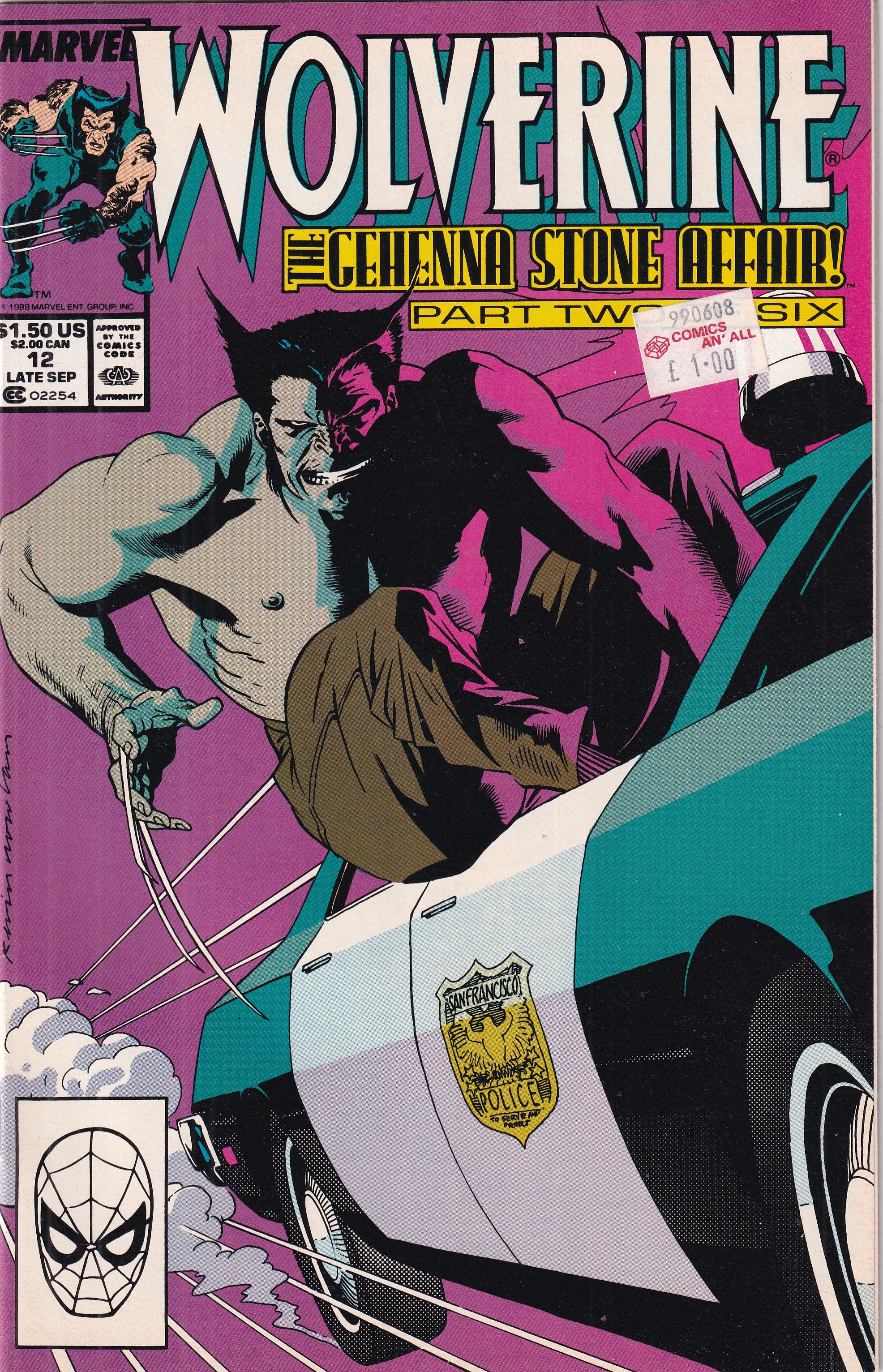 WOLVERINE #12 - Slab City Comics 