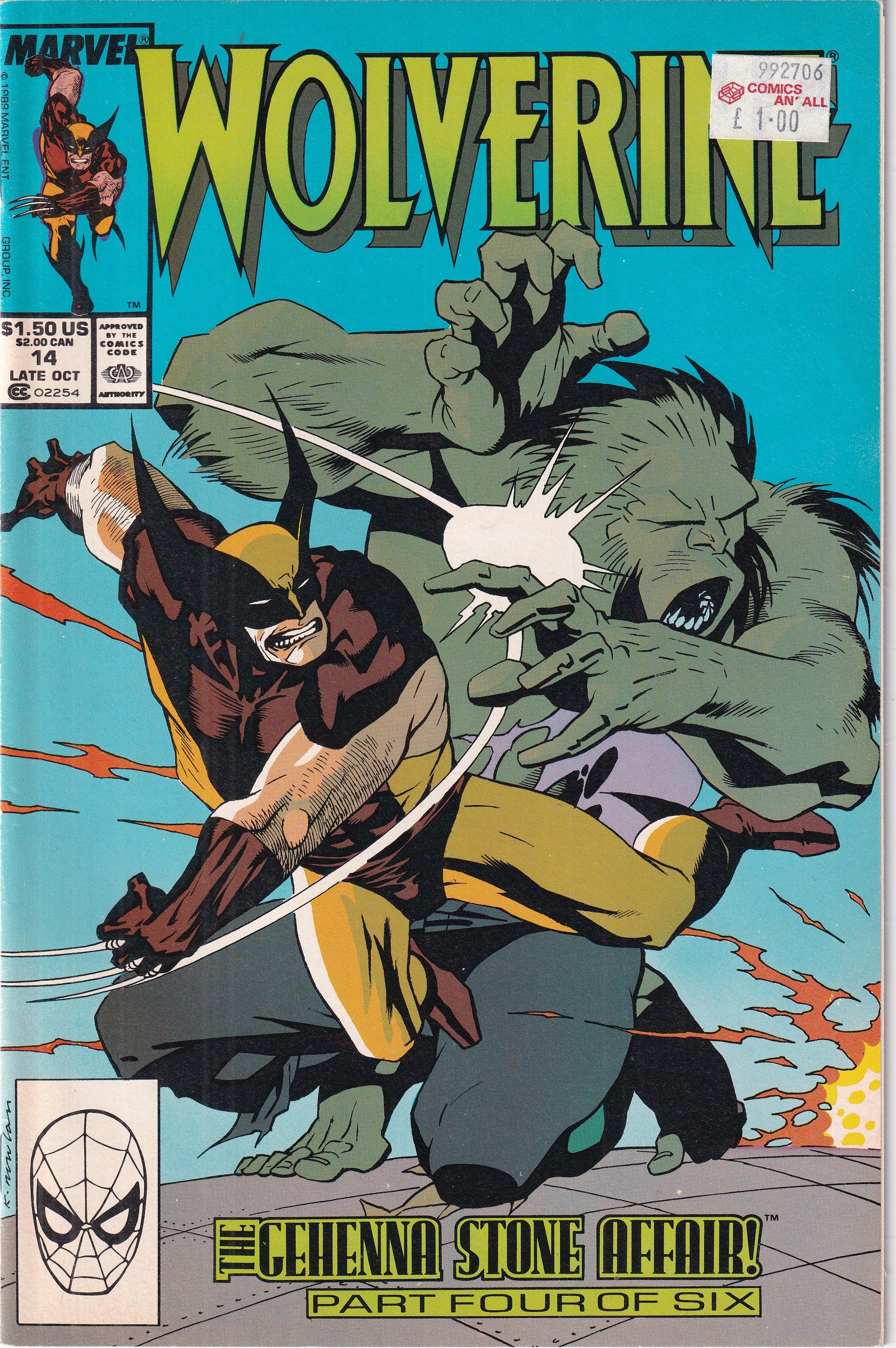 WOLVERINE #14 - Slab City Comics 