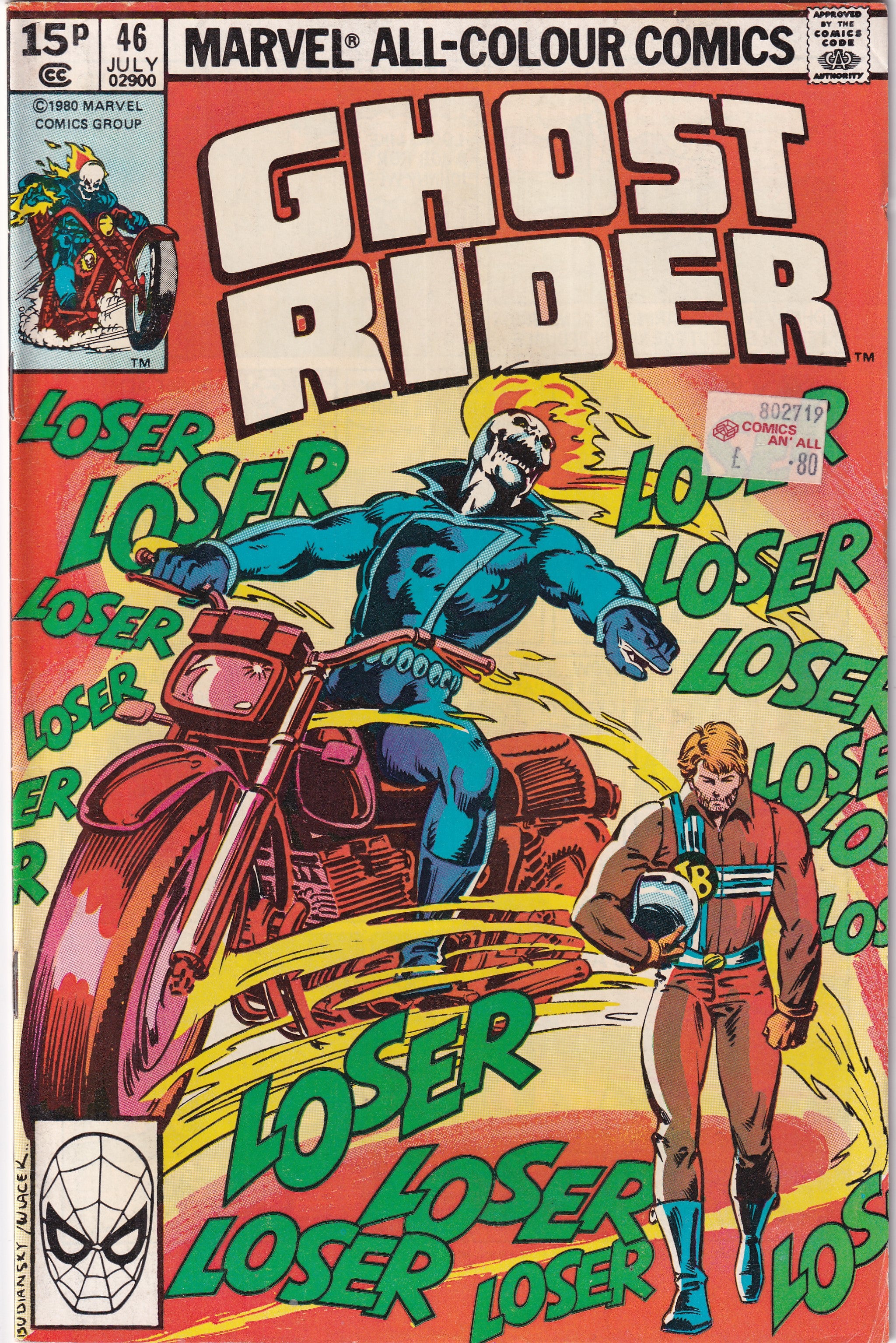 GHOST RIDER #46 - Slab City Comics 