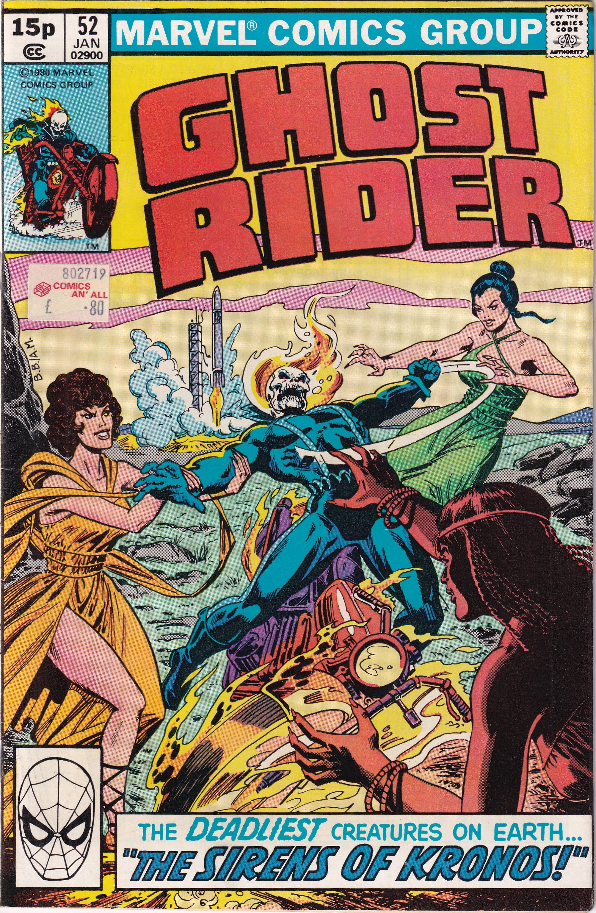 GHOST RIDER #52 - Slab City Comics 