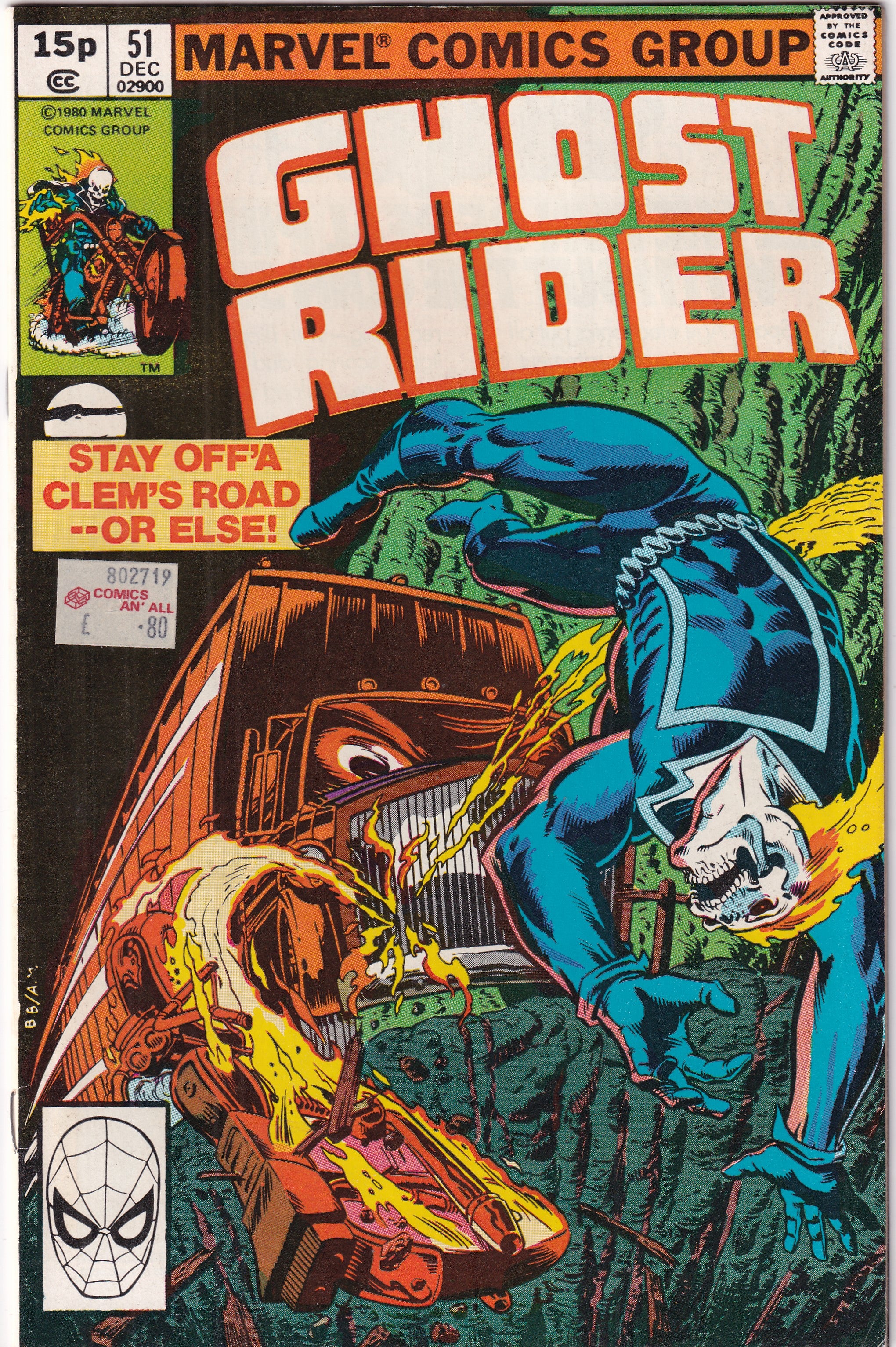 GHOST RIDER #51 - Slab City Comics 