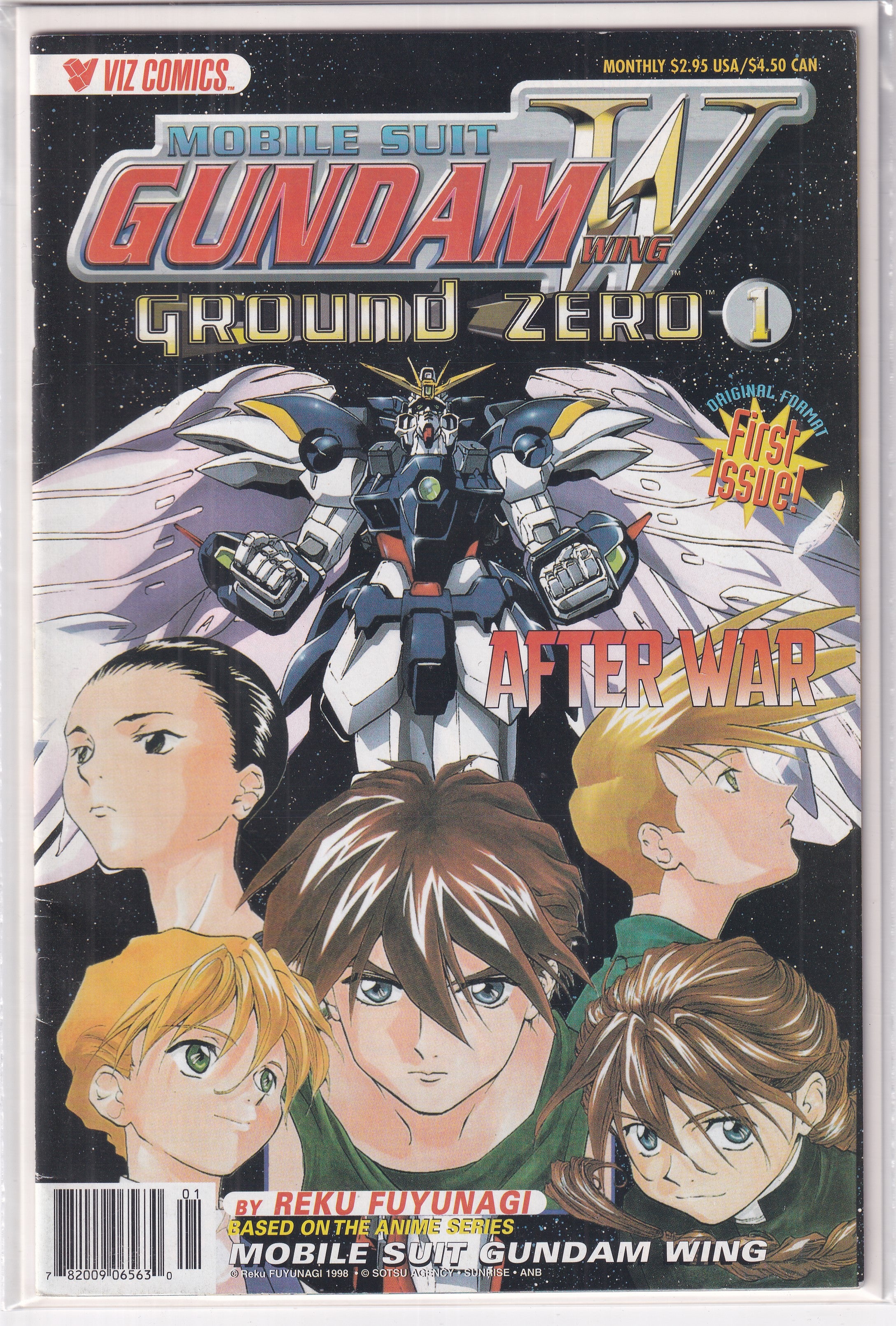 MOBILE SUIT GUNDAM WING GROUND ZERO #1 - Slab City Comics 