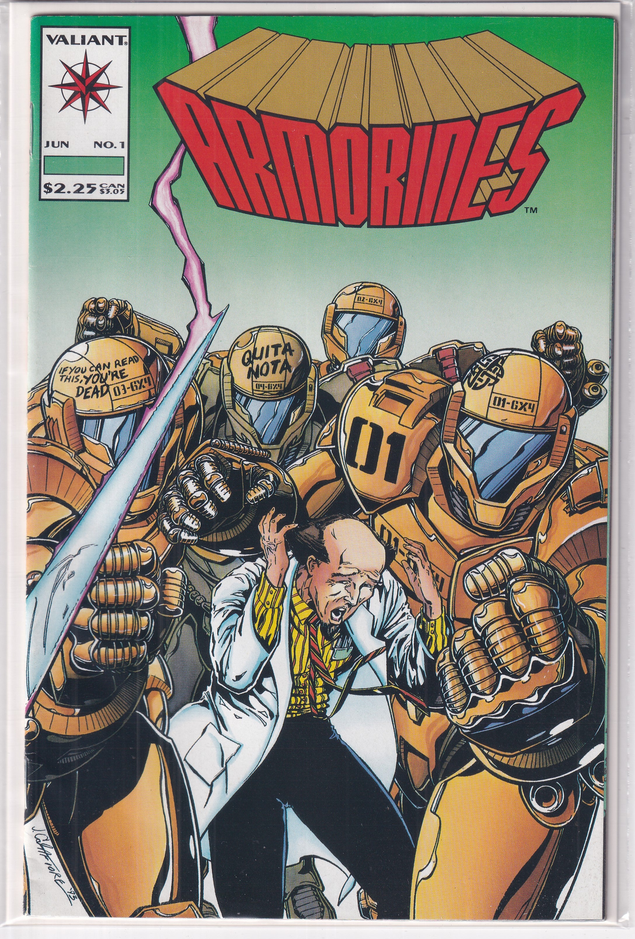 ARMORINES #1 - Slab City Comics 