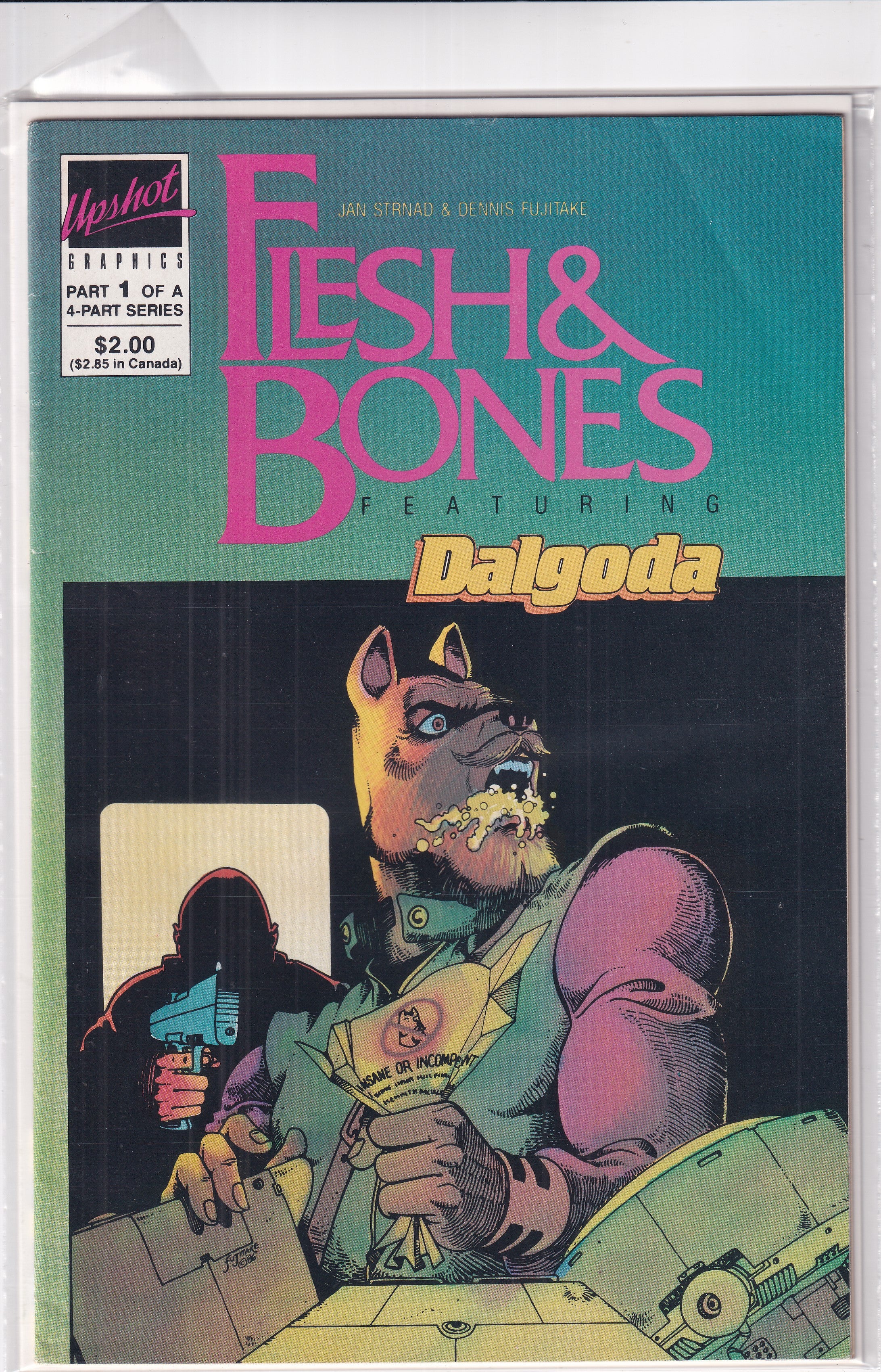 FLESH & BONES #1 - Slab City Comics 