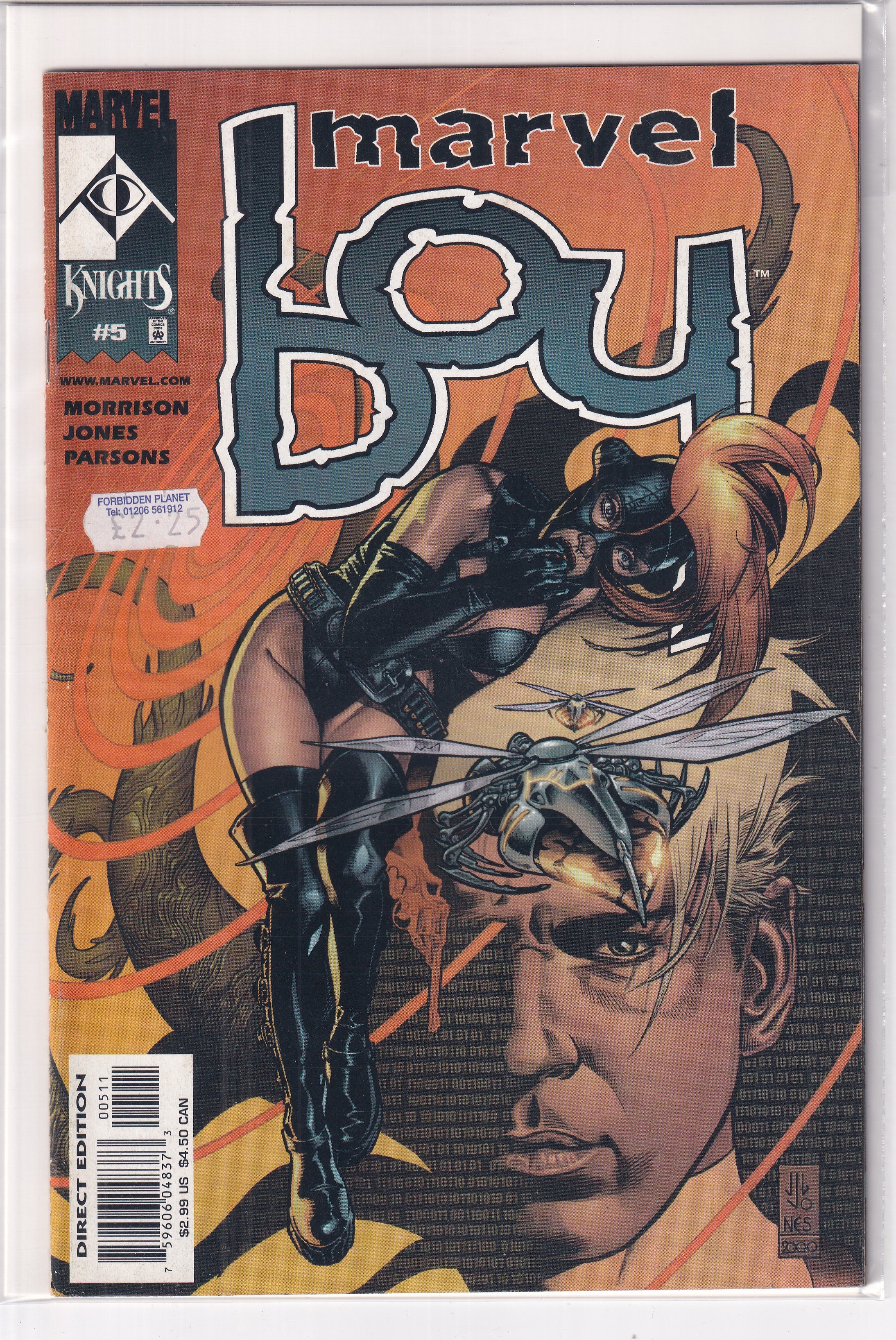 MARVEL KNIGHTS MARVEL BOY #5 - Slab City Comics 