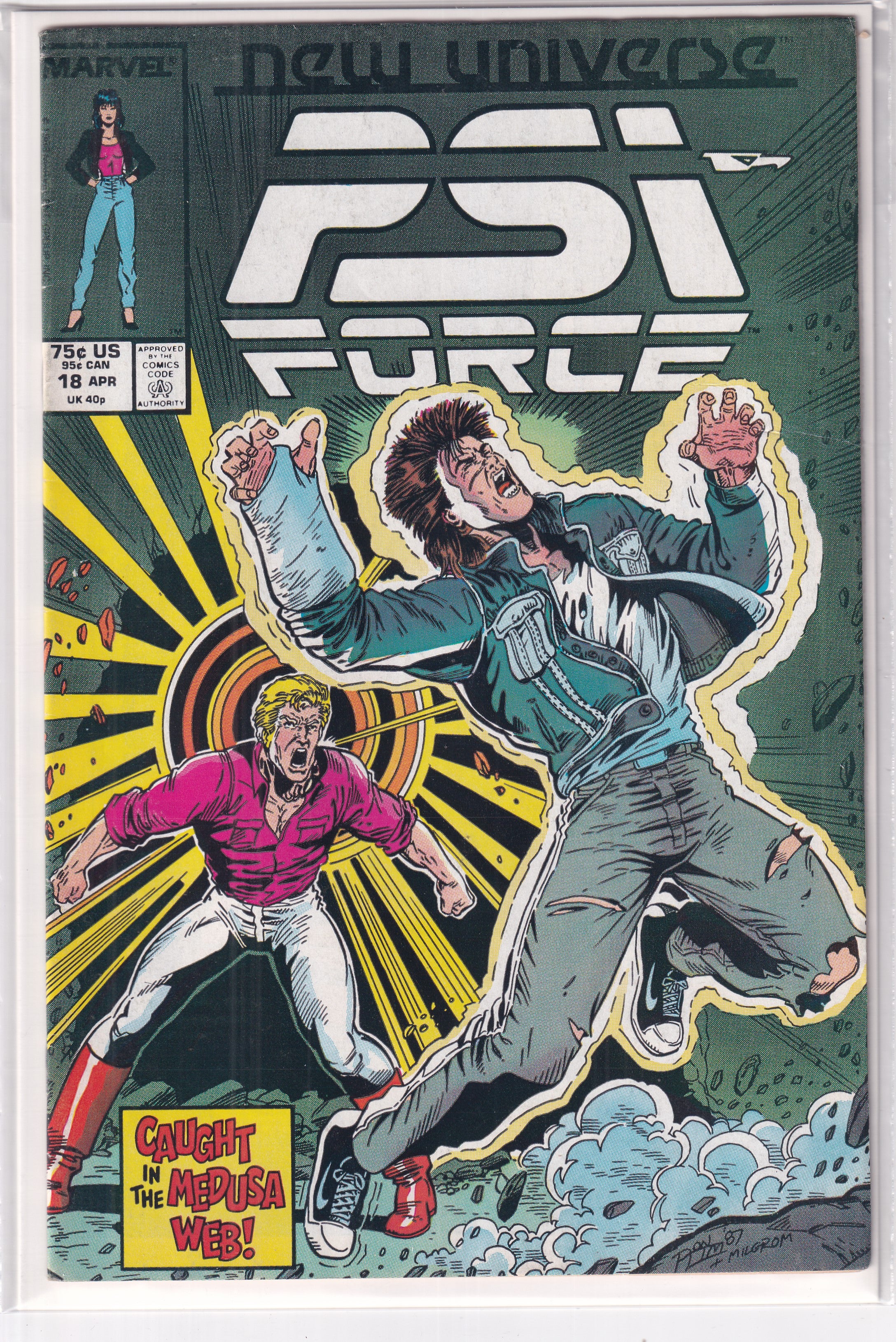 NEW FORCE PSI FORCE #18 - Slab City Comics 