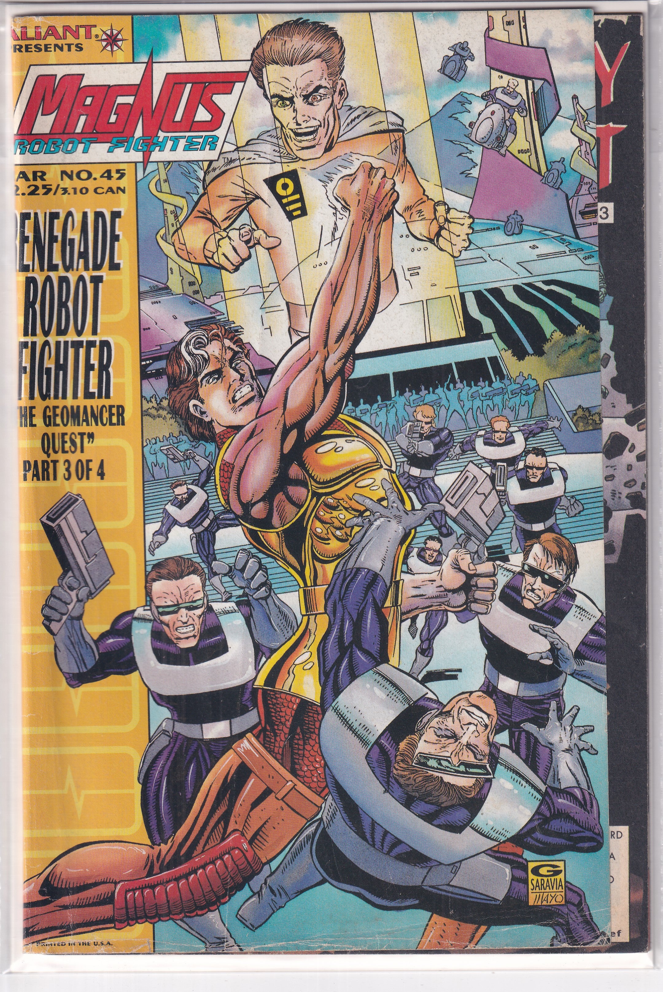 MAGNUS ROBOT FIGHTER #45 - Slab City Comics 