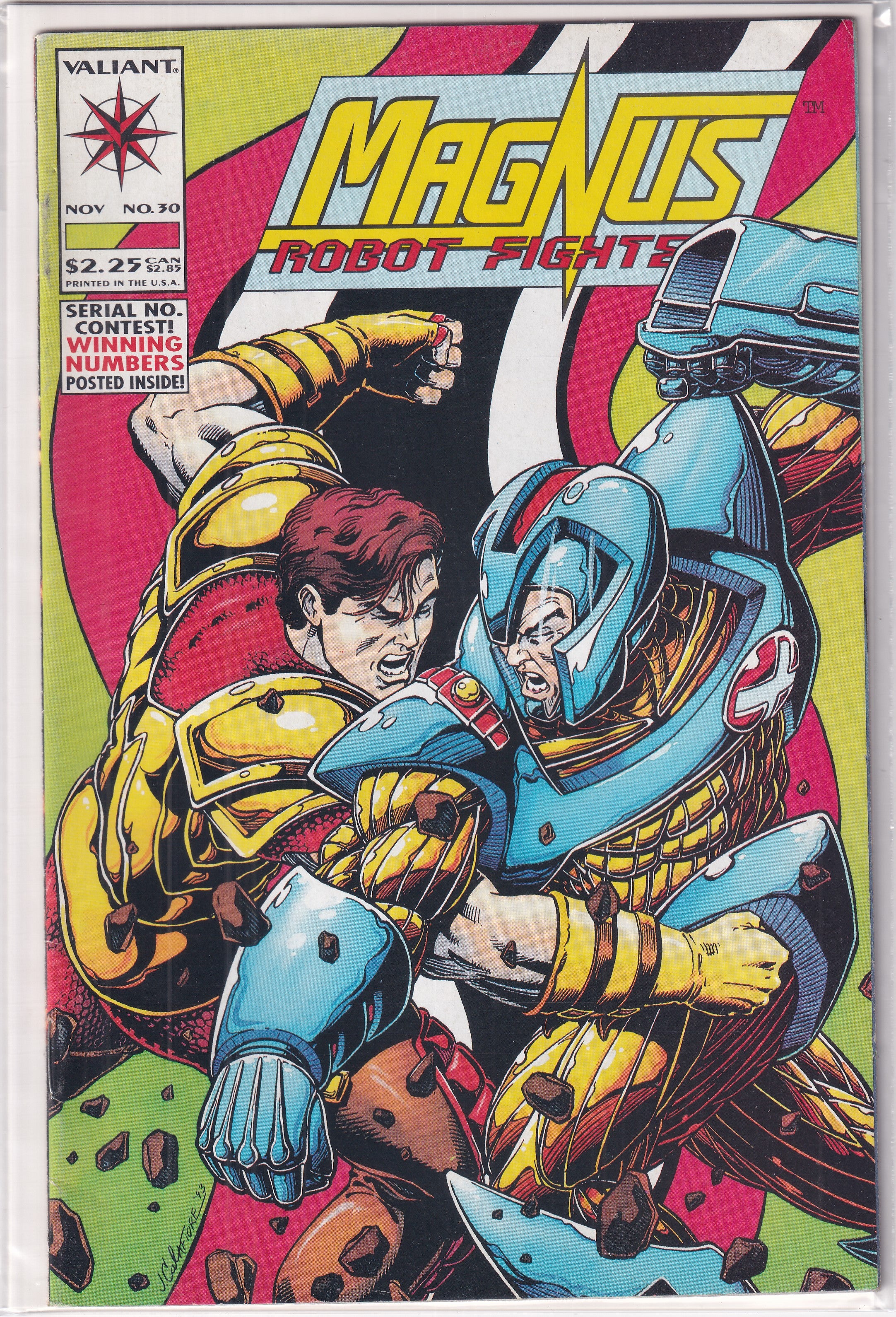 MAGNUS ROBOT FIGHTER #30 - Slab City Comics 