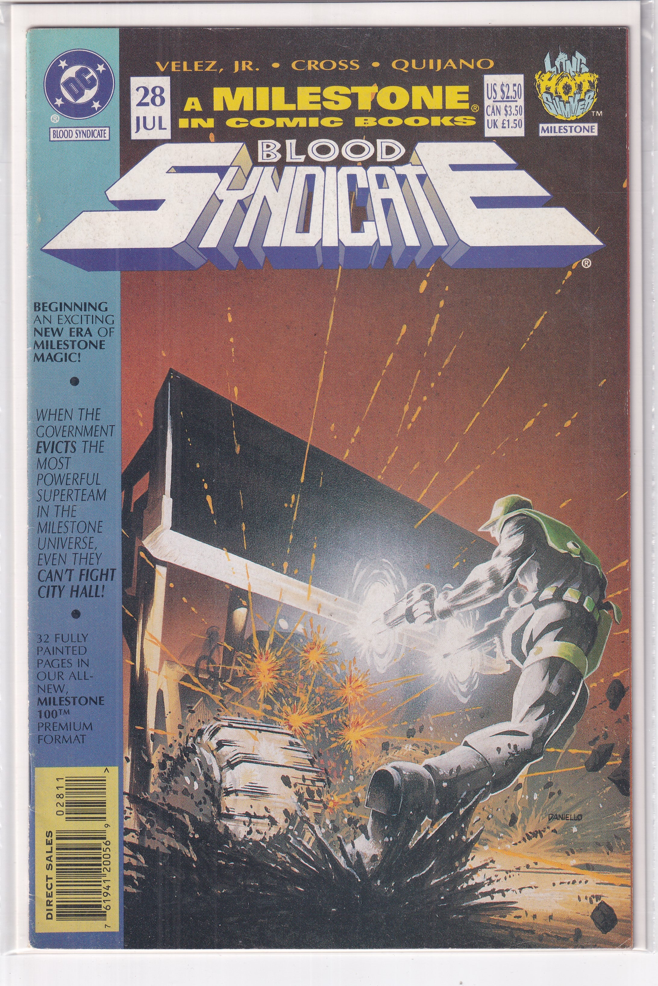 BLOOD SYNDICATE #28 - Slab City Comics 