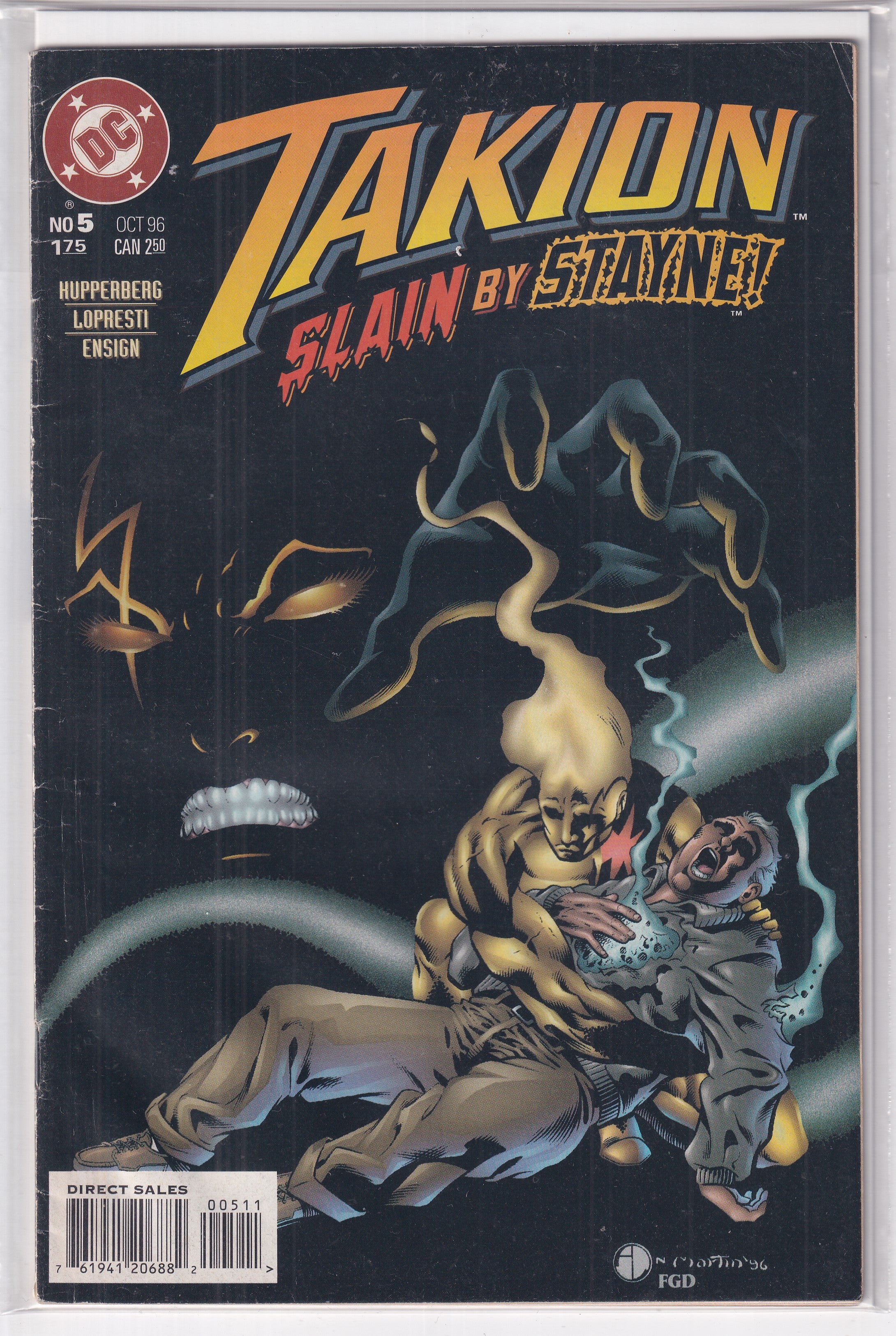 TAKION SLAIN BY STAYNE #5 - Slab City Comics 