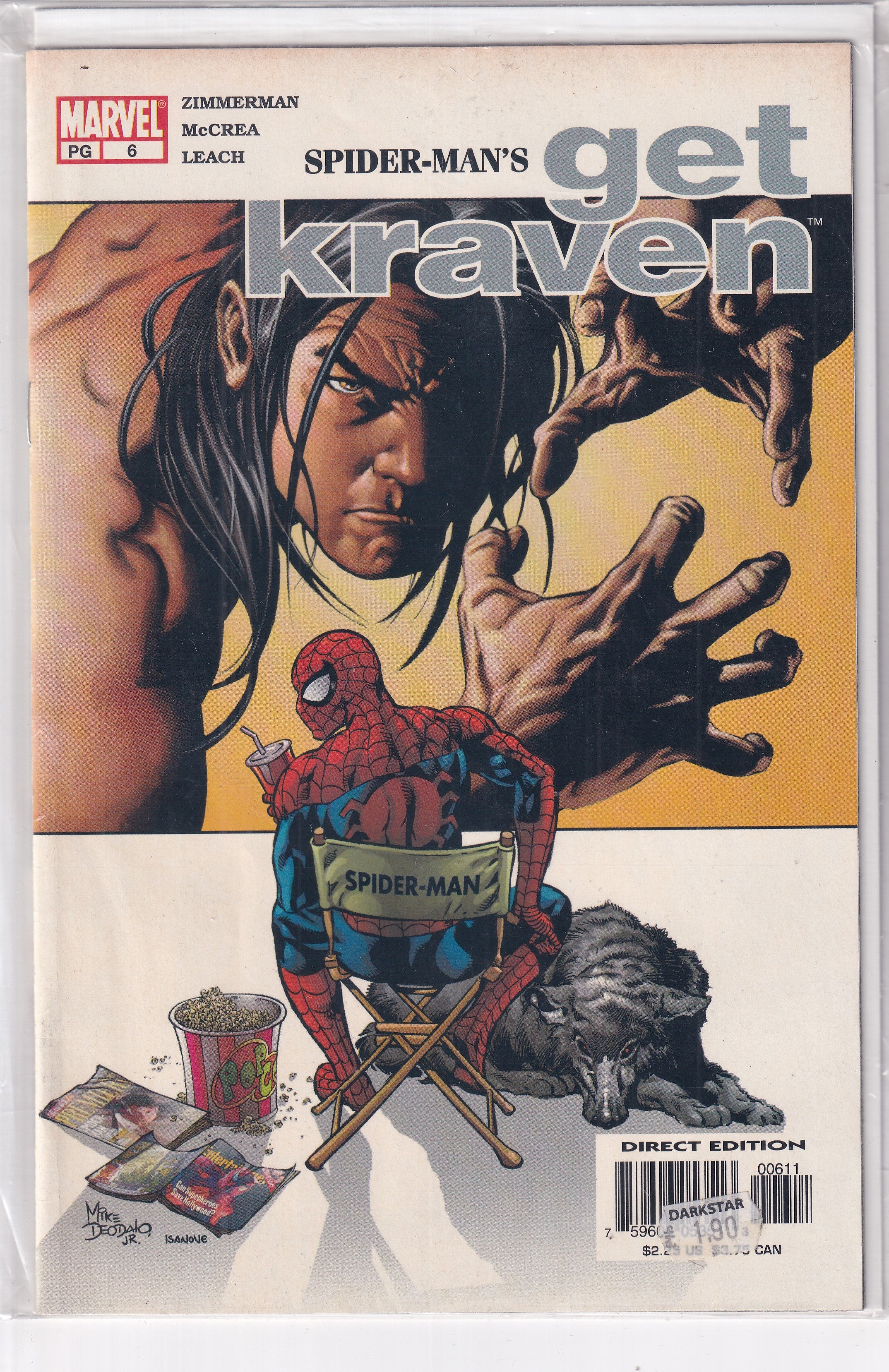 SPIDER-MAN'S GET KRAVEN #6 - Slab City Comics 