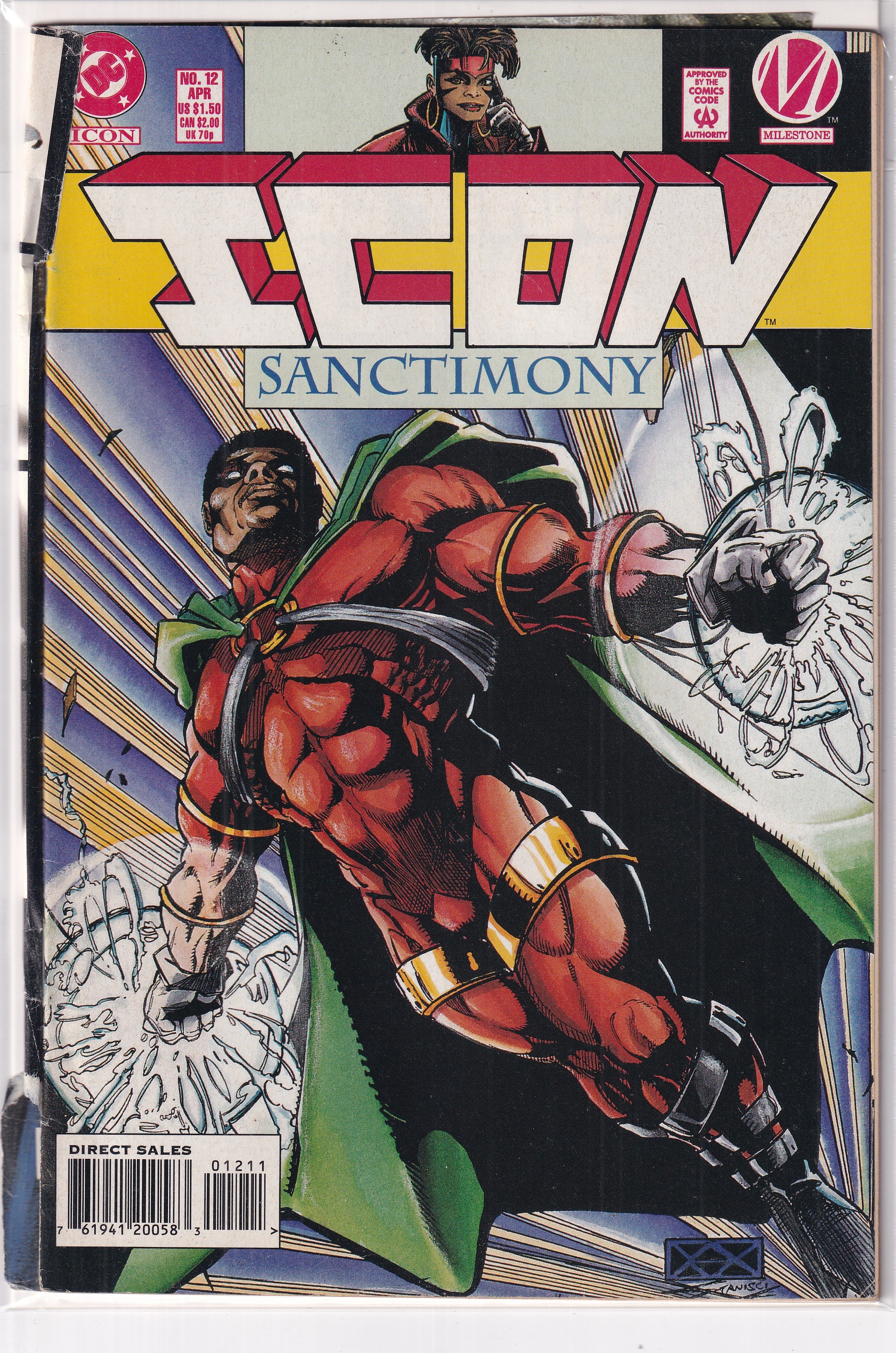 ICON SANCTIMONY #12 - Slab City Comics 