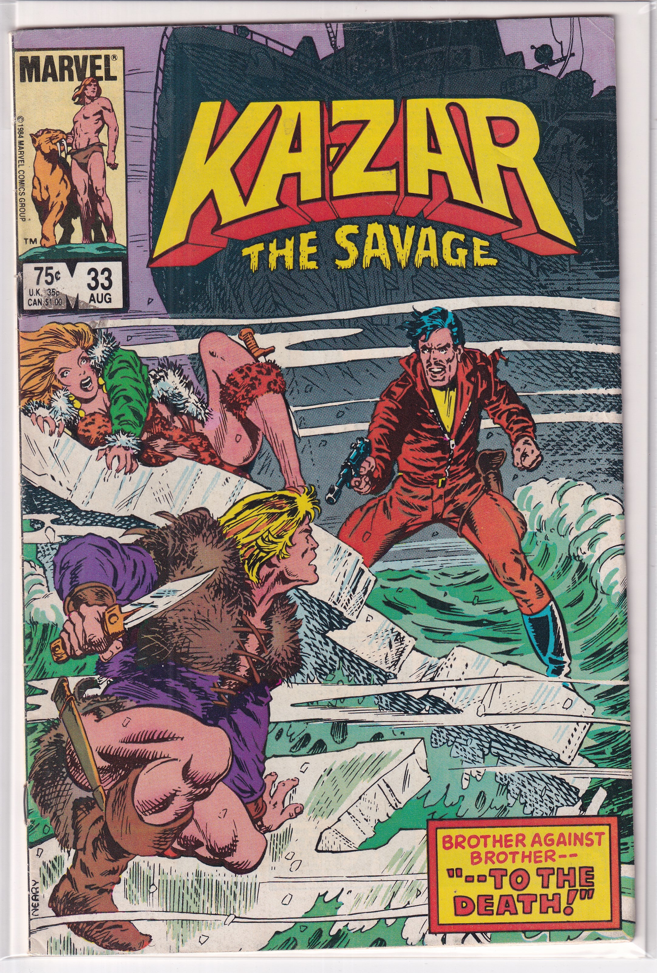 KA-ZAR THE SAVAGE #33 - Slab City Comics 