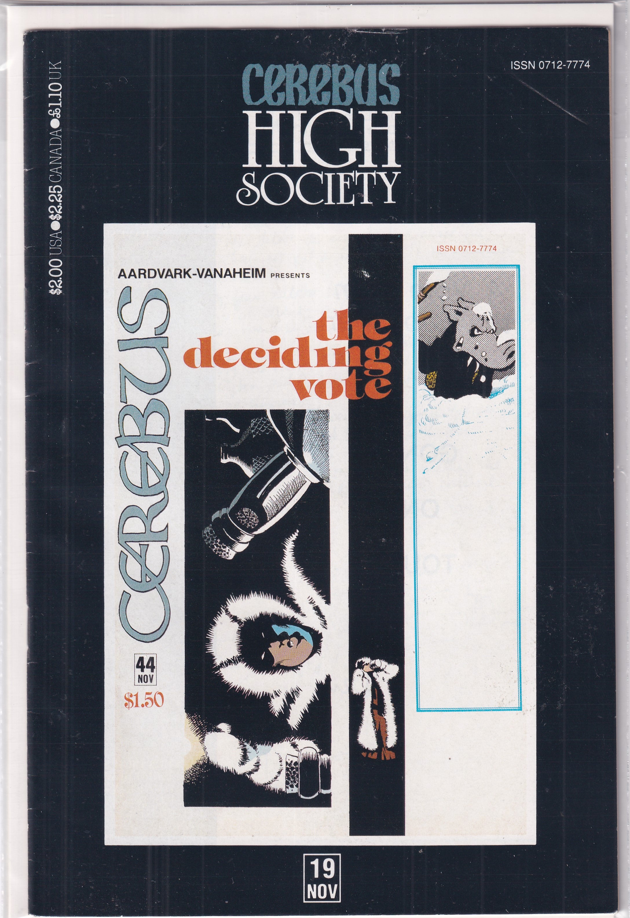 CEREBUS HIGH SOCIETY #44 - Slab City Comics 