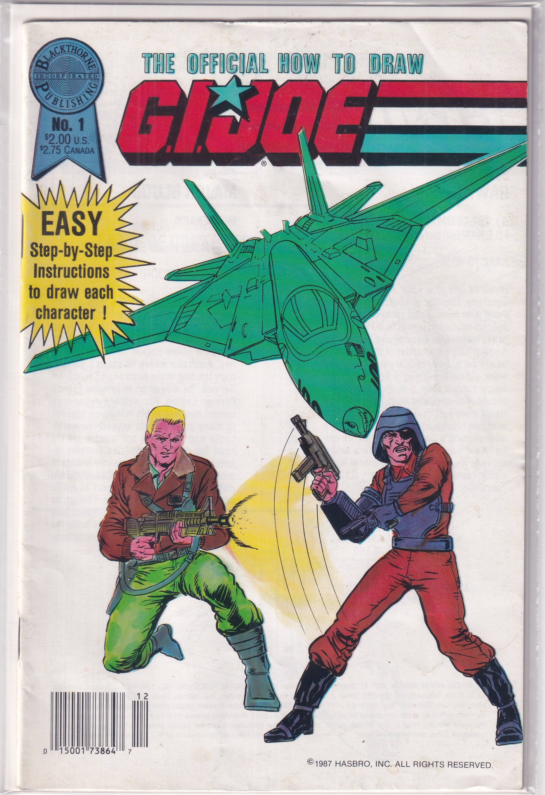 OFFICIAL HOW TO DRAW G.I.JOE #1 - Slab City Comics 