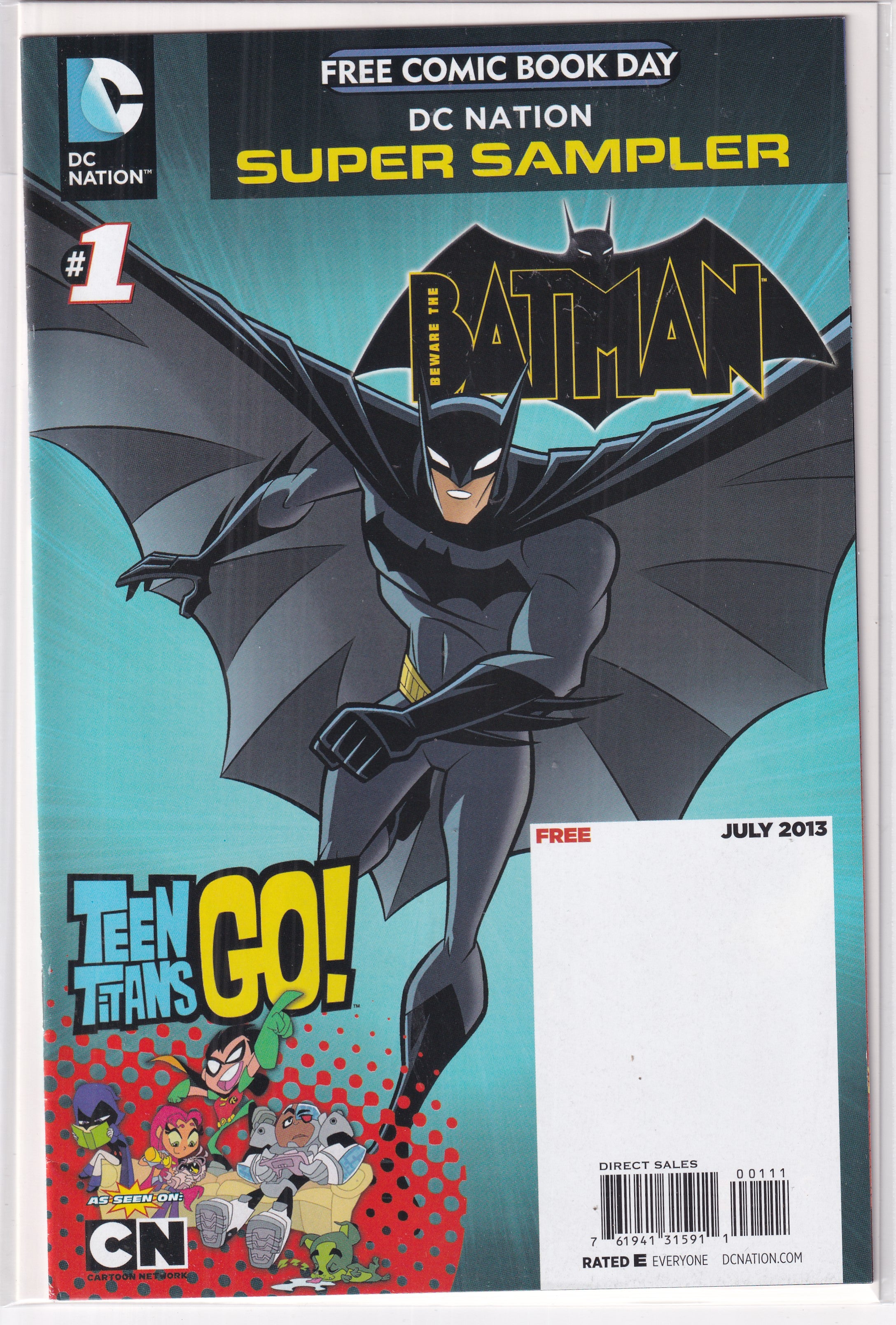 BEWARE THE BATMAN #1 - Slab City Comics 