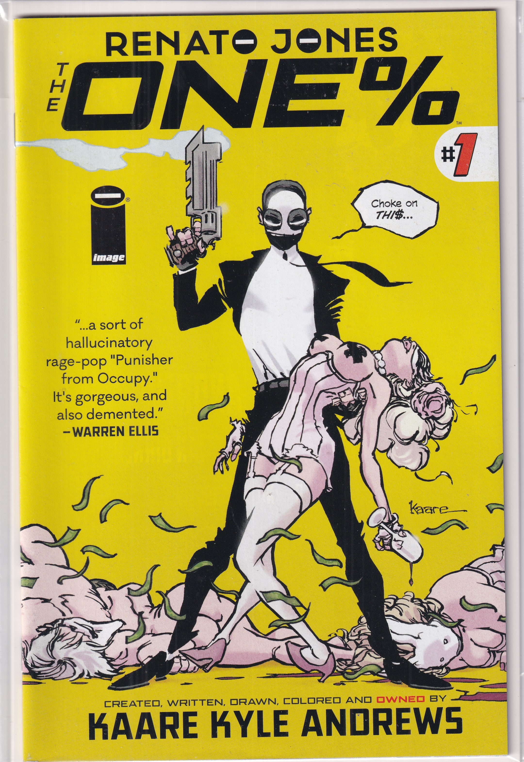 ONE % #1 - Slab City Comics 