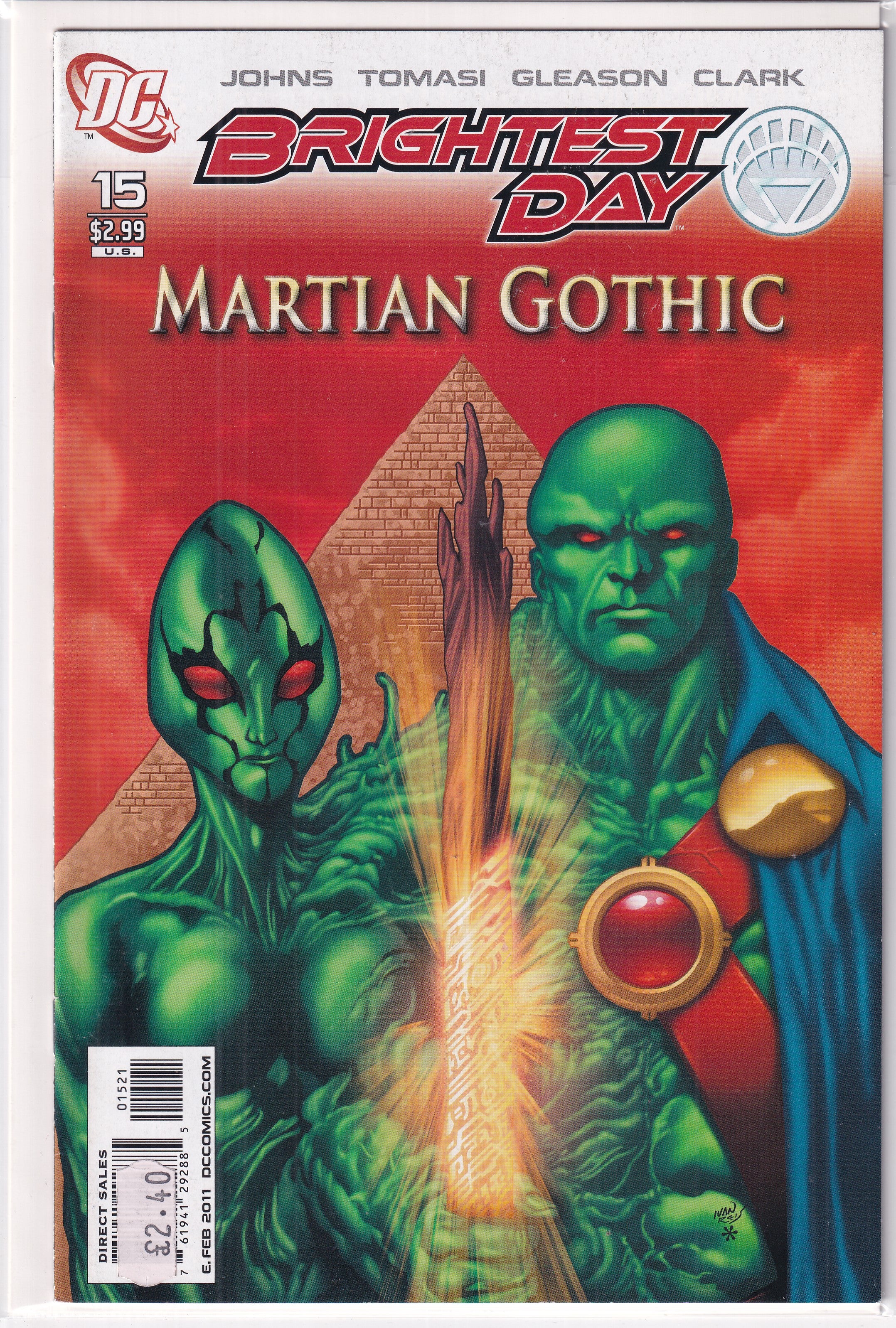 BRIGHTEST DAY MARTIAN GOTHIC #15 - Slab City Comics 