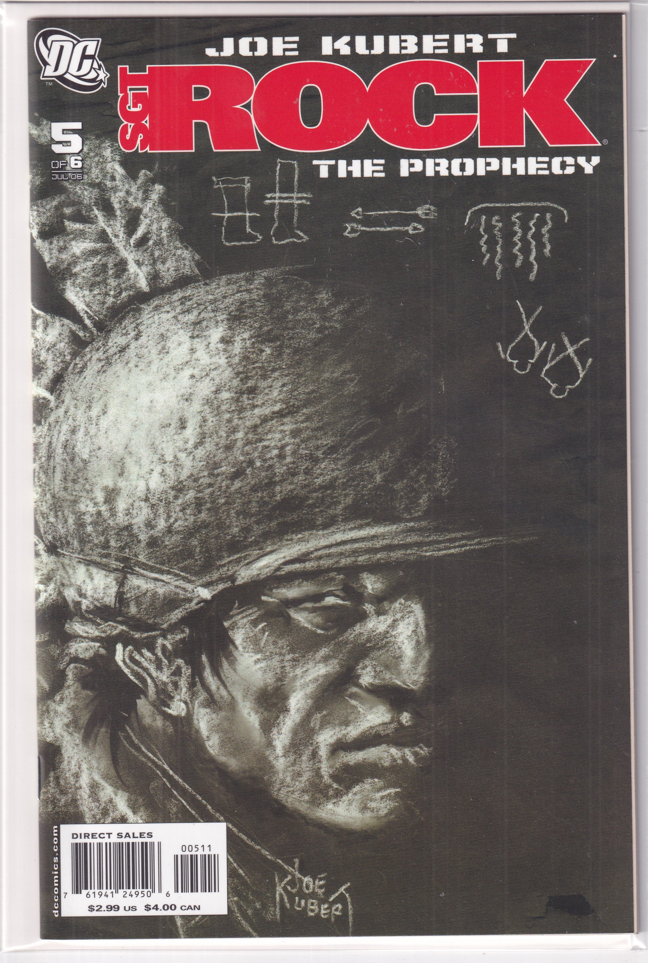 SGT ROCK THE PROPHECY #5 - Slab City Comics 