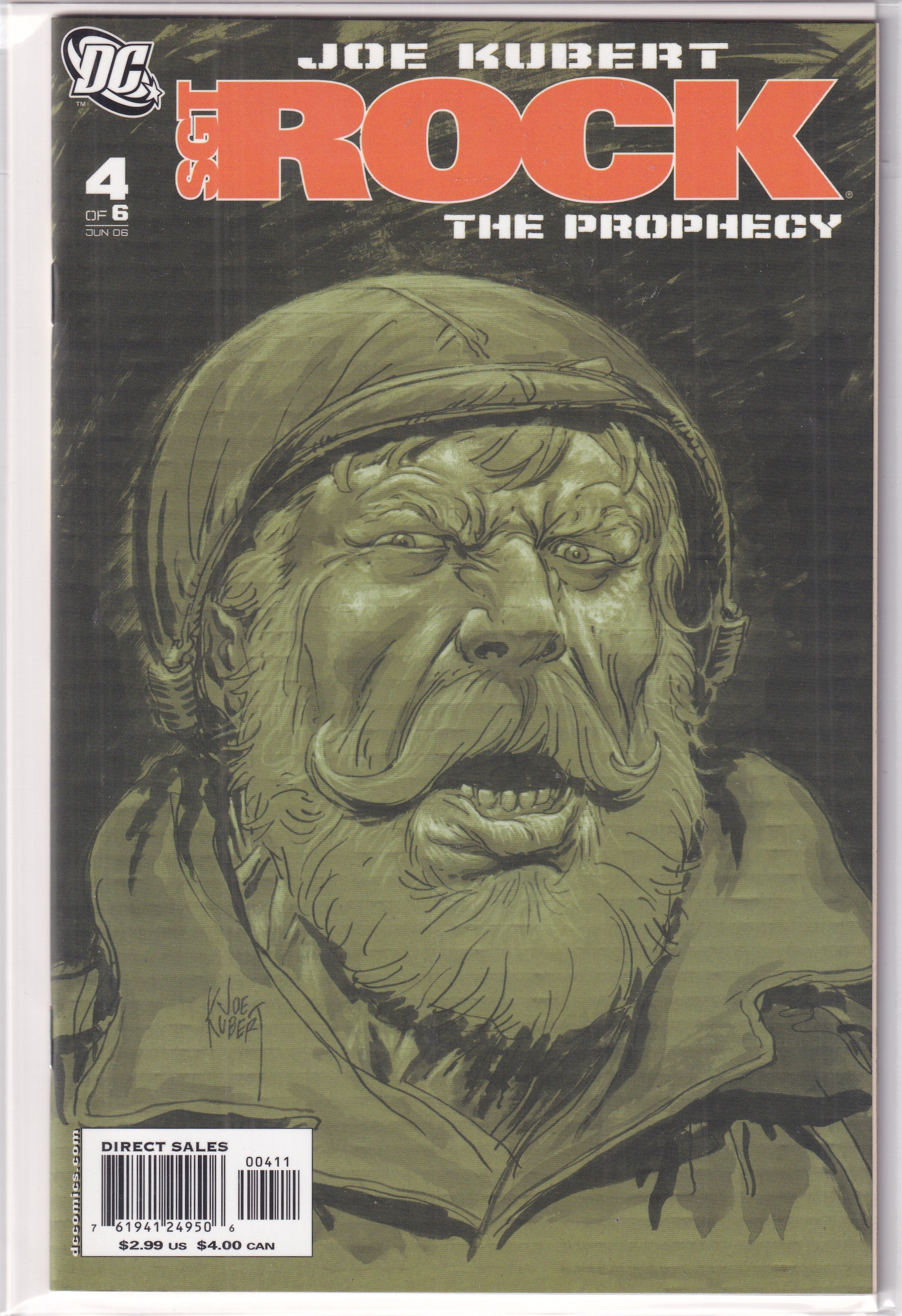 SGT ROCK THE PROPHECY #4 - Slab City Comics 