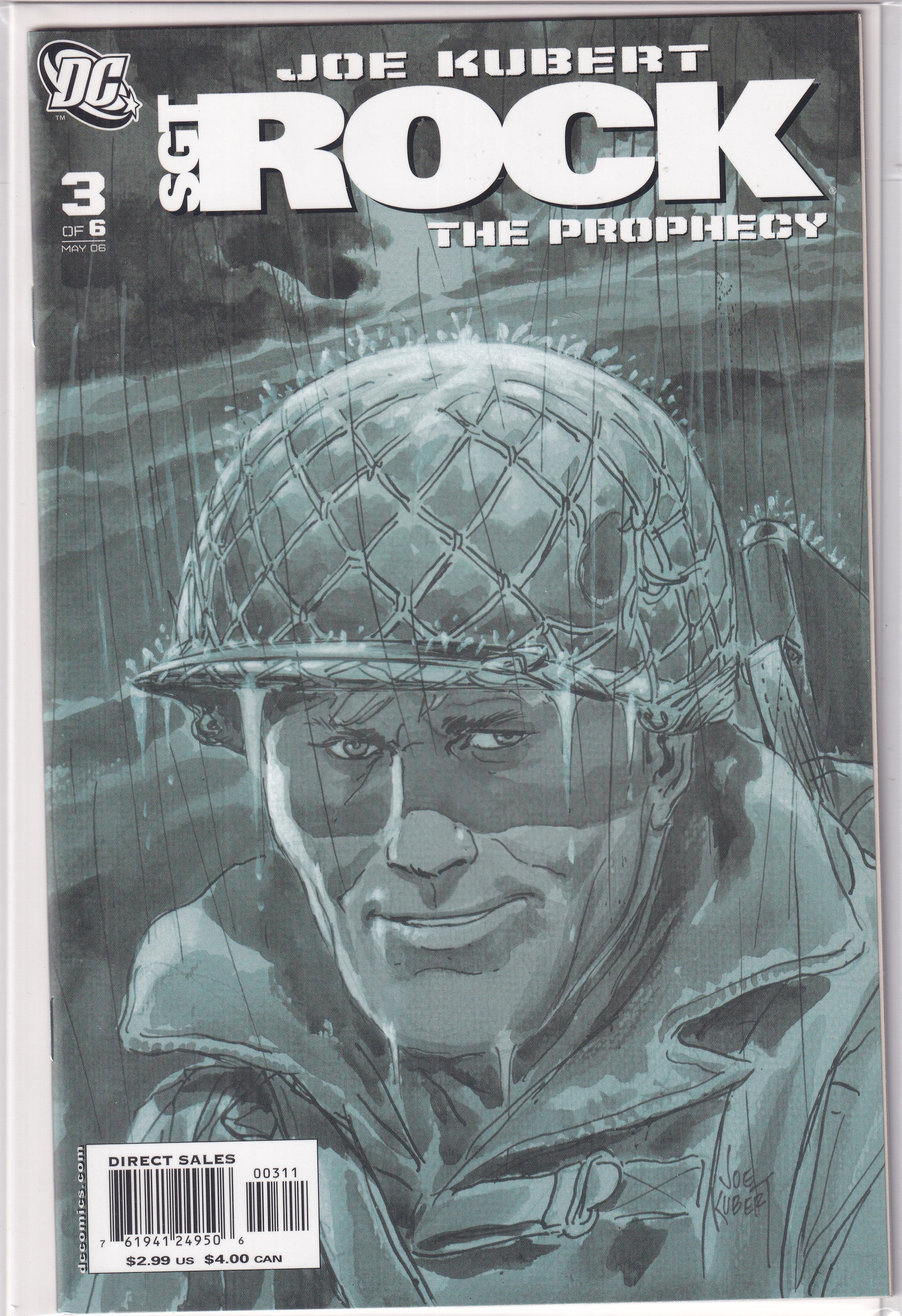 SGT ROCK THE PROPHECY #3 - Slab City Comics 