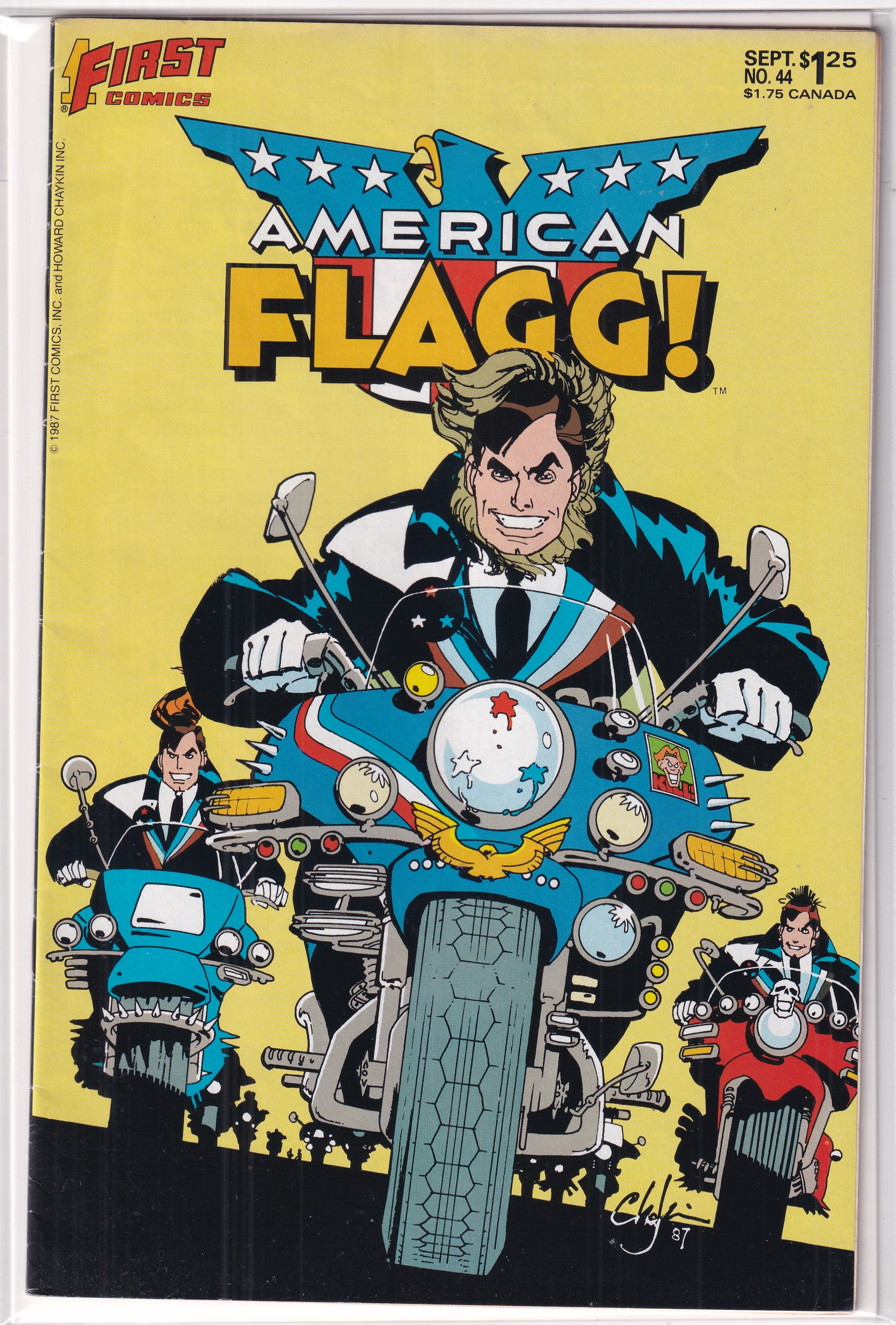 AMERICAN FLAGG #44 - Slab City Comics 