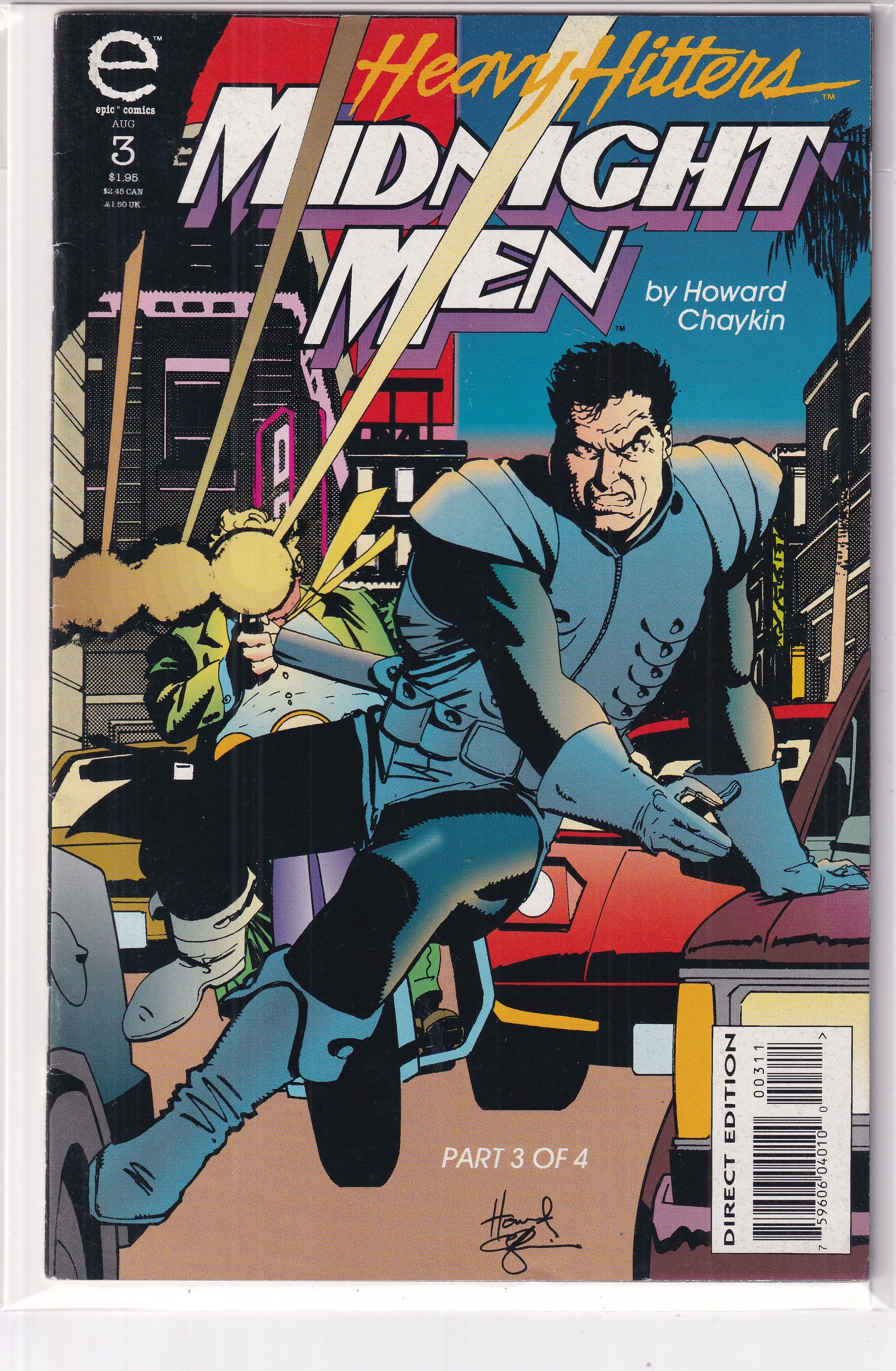 HEAVY HITTERS MIDNIGHT MEN #3 - Slab City Comics 