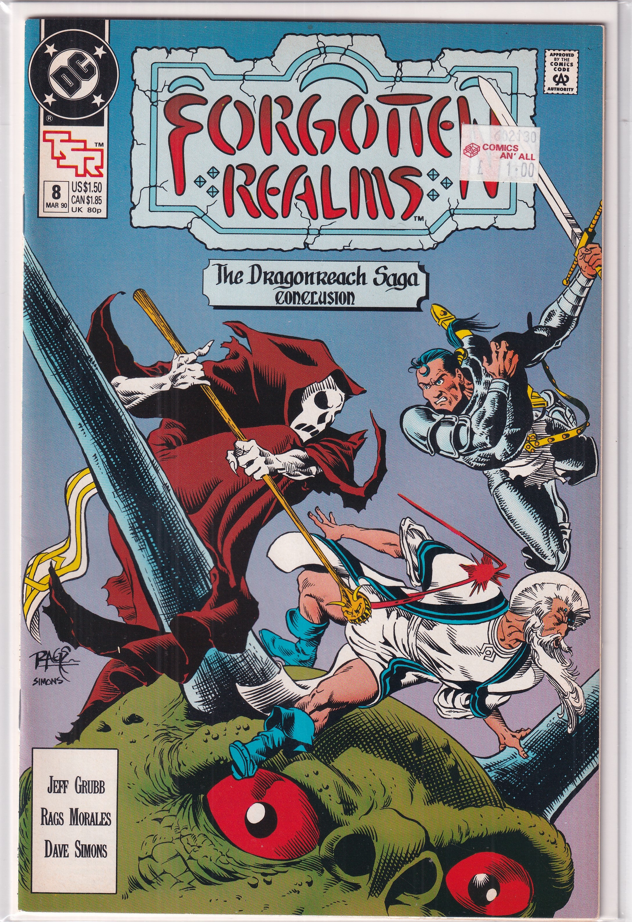 FORGOTTEN REALMS #8 - Slab City Comics 