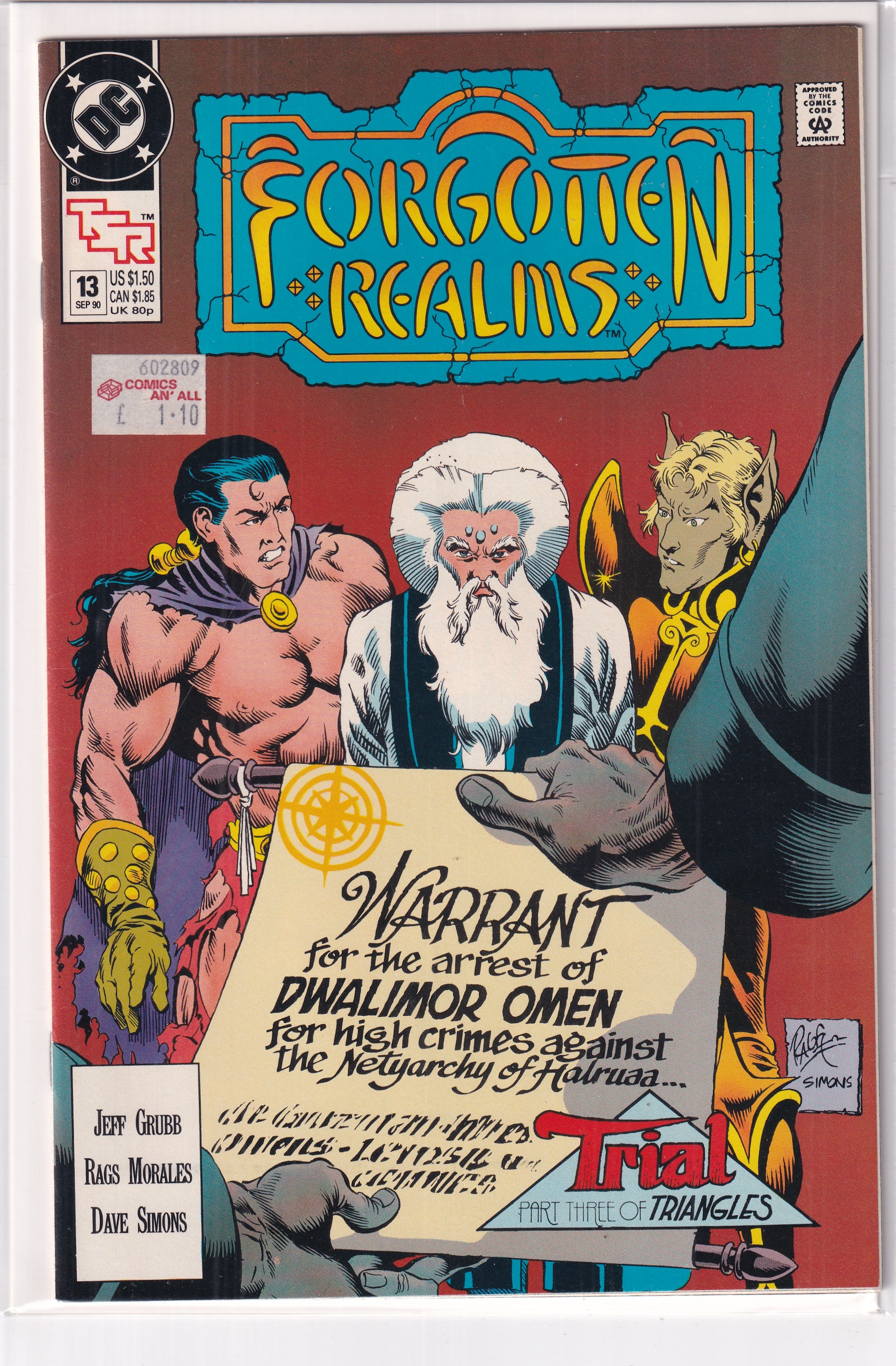 FORGOTTEN REALMS #13 - Slab City Comics 