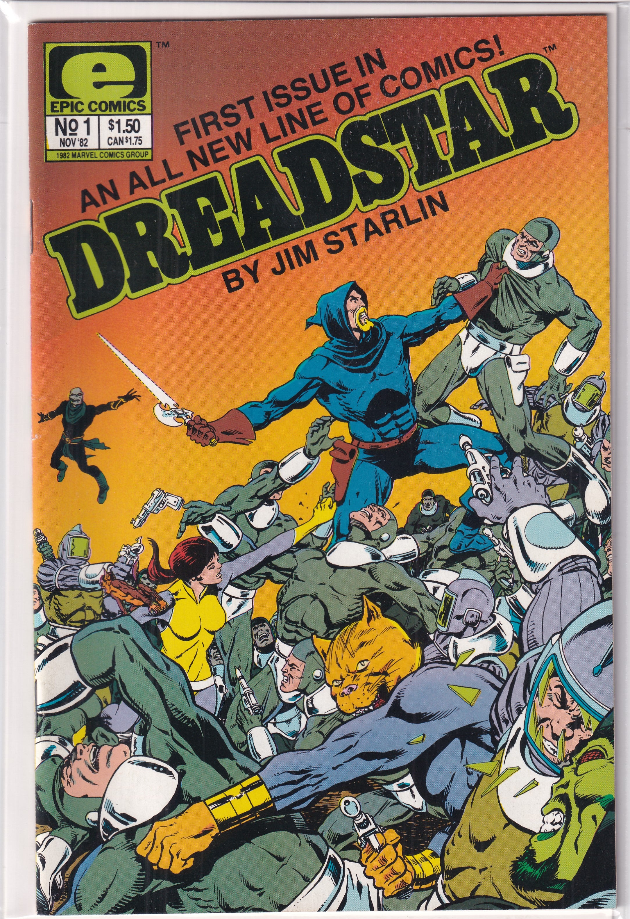 DREADSTAR #1 - Slab City Comics 