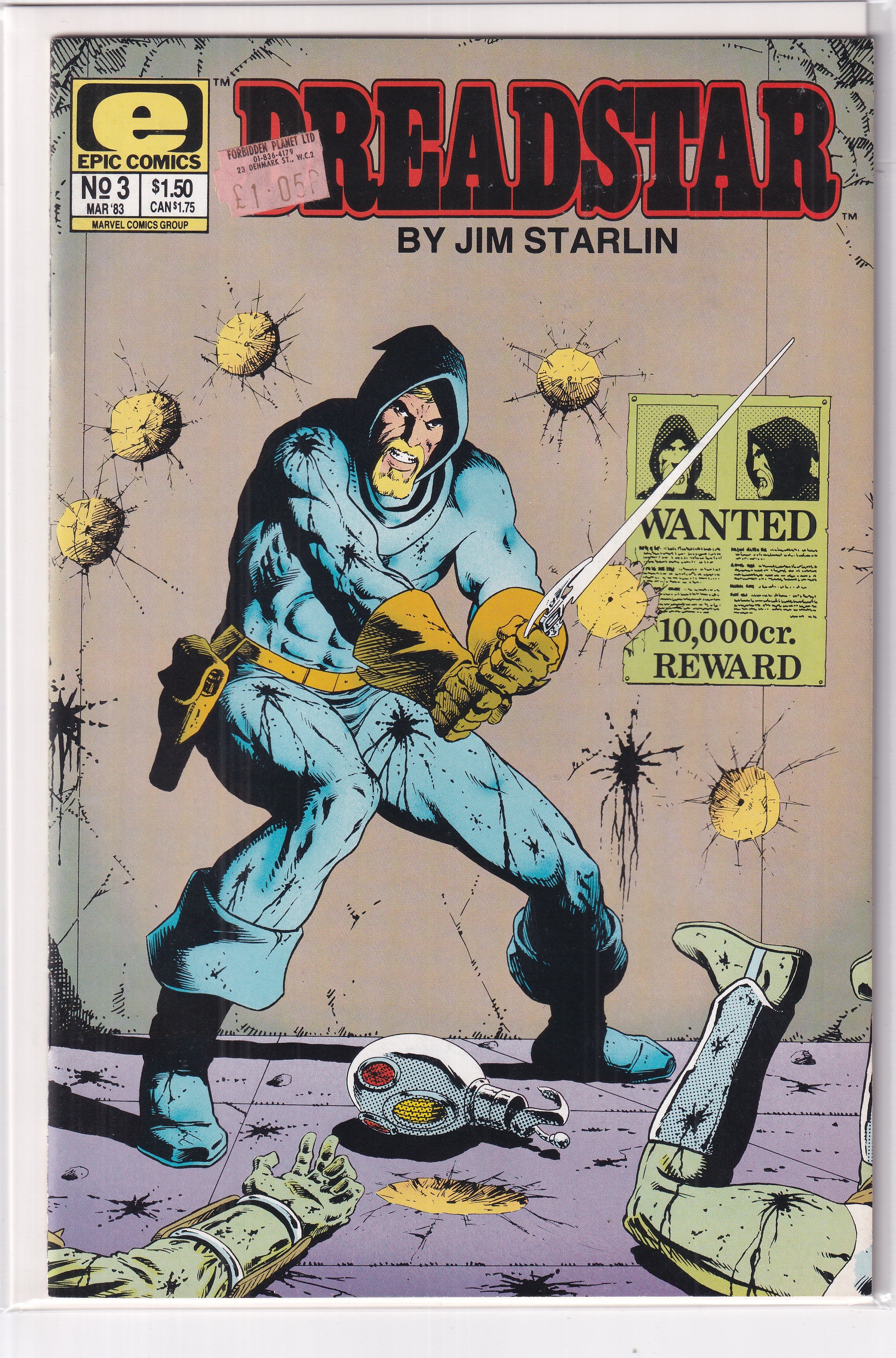 DREADSTAR #3 - Slab City Comics 