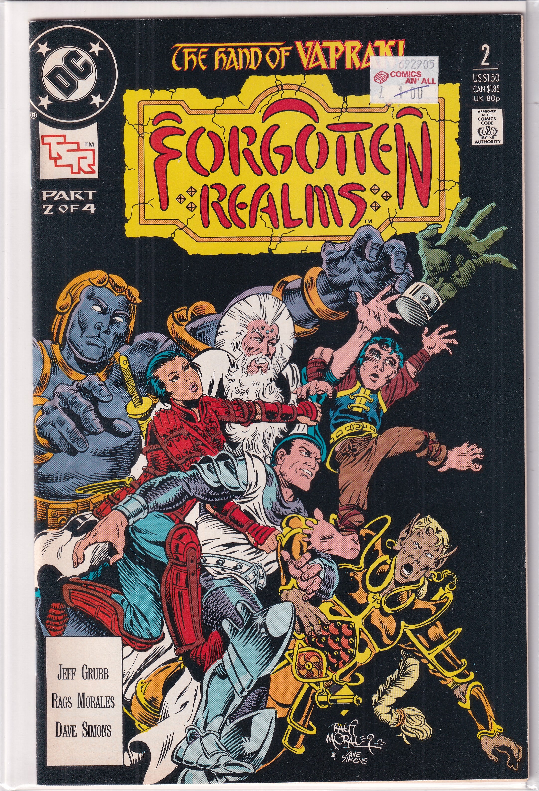 FORGOTTEN REALMS #2 - Slab City Comics 