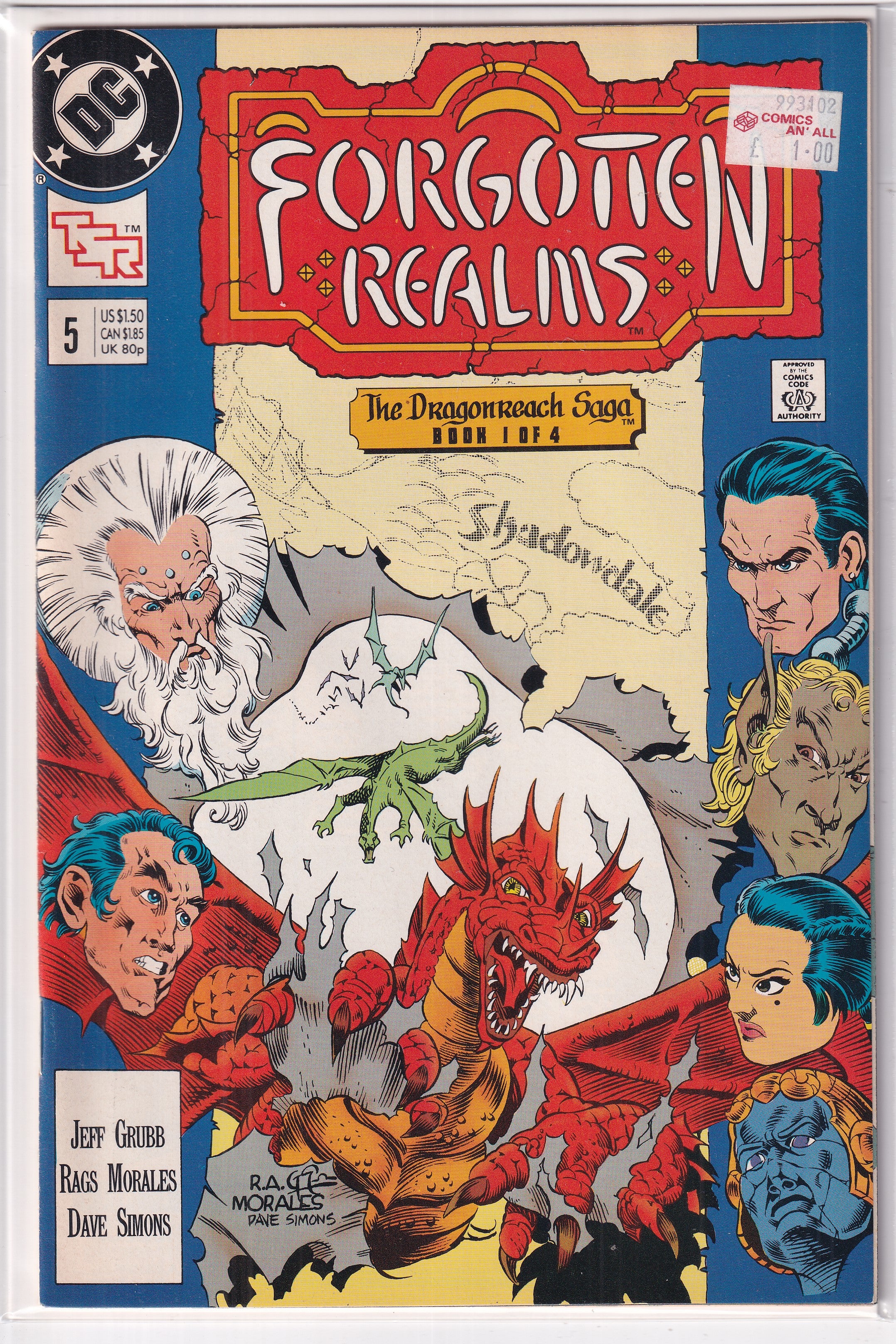 FORGOTTEN REALMS #5 - Slab City Comics 