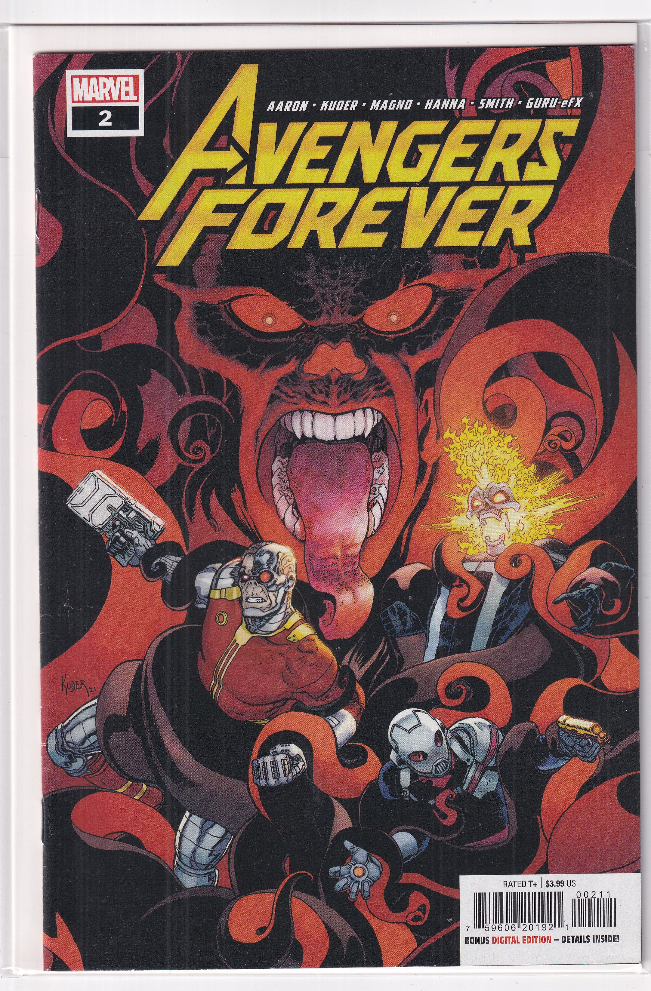 AVENGERS FOREVER #2 - Slab City Comics 