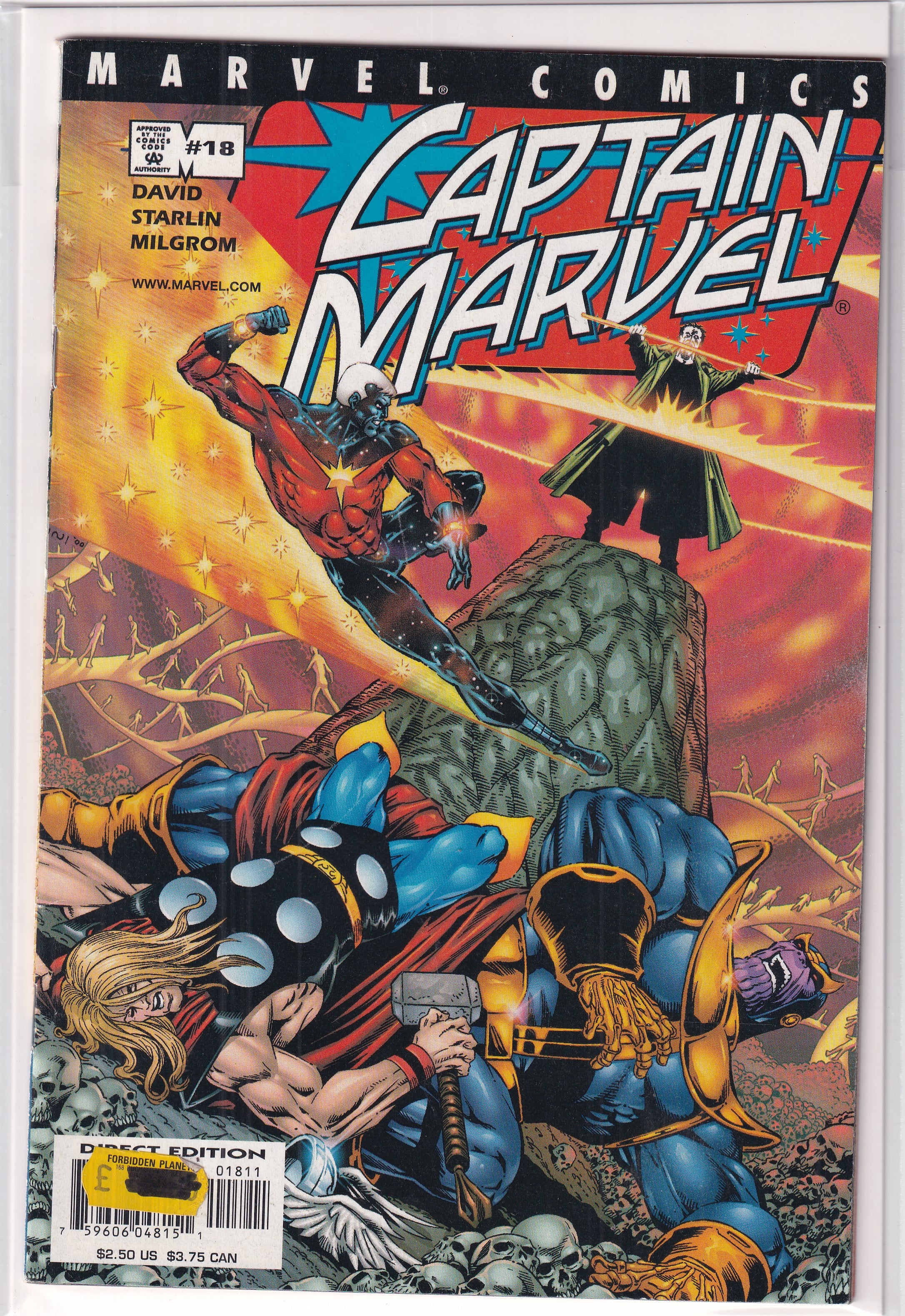 CAPTAIN MARVEL #18 - Slab City Comics 