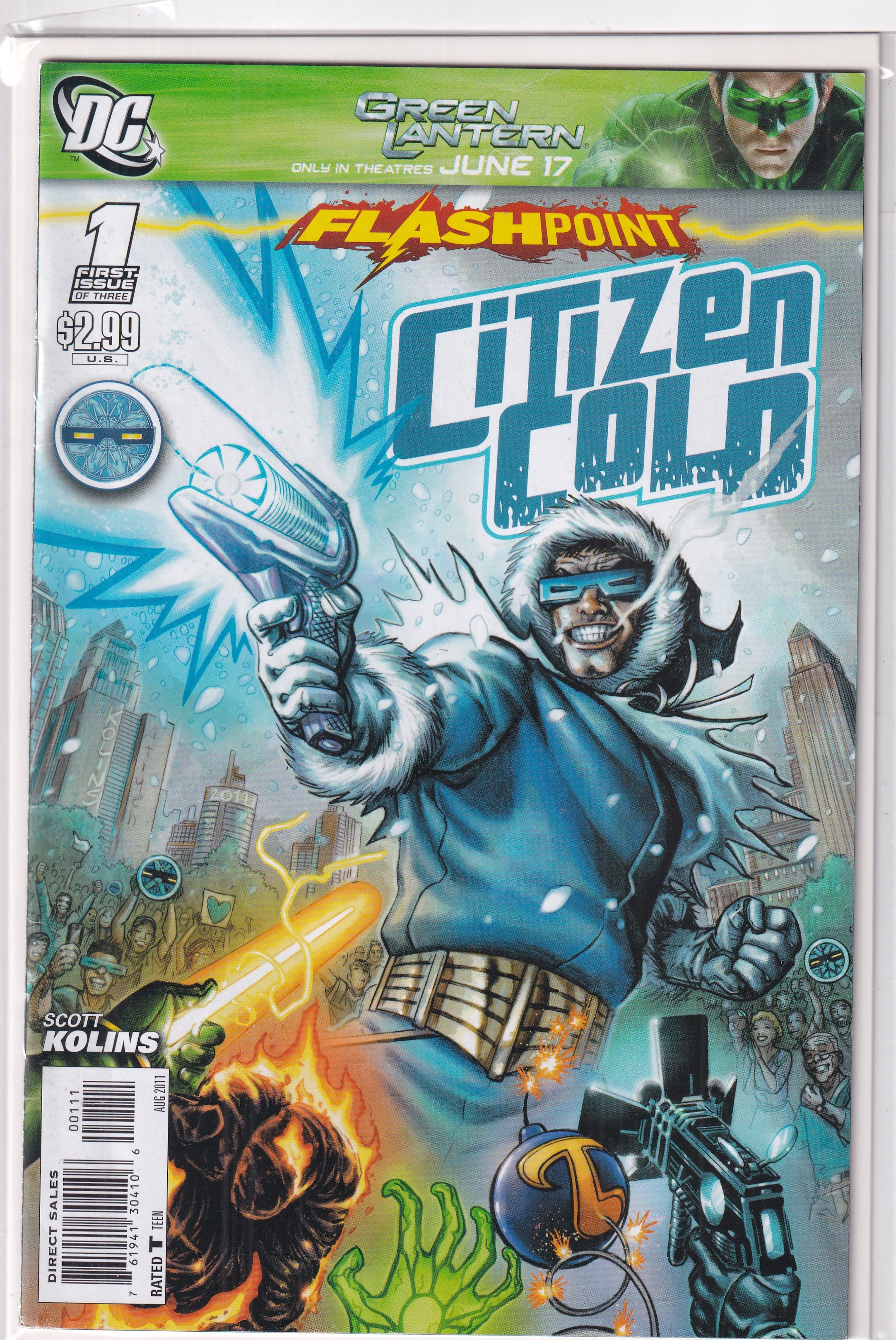 FLASHPOINT CITIZEN COLD #1 - Slab City Comics 