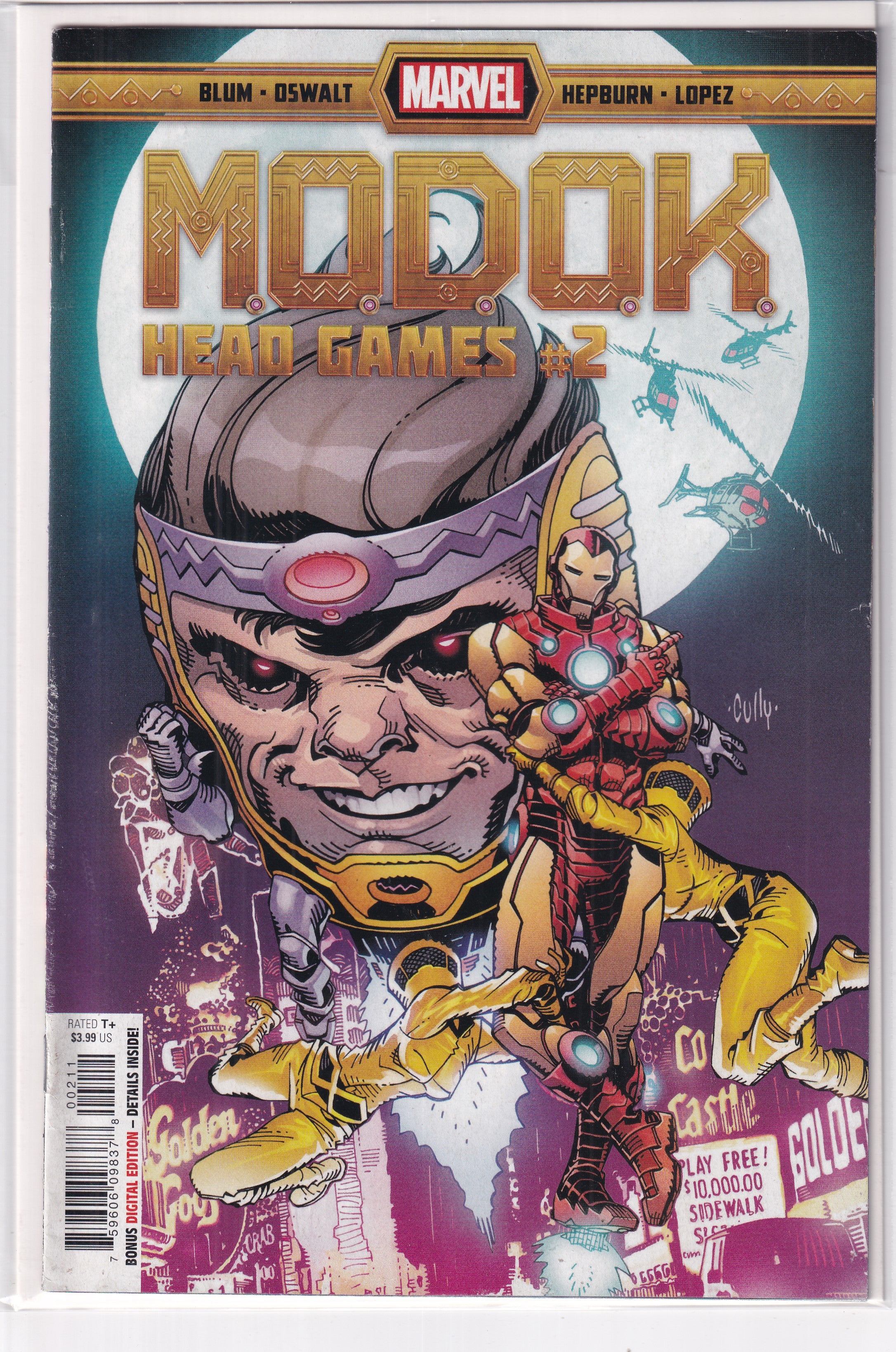 M.O.D.O.K. HEAD GAMES #2 - Slab City Comics 