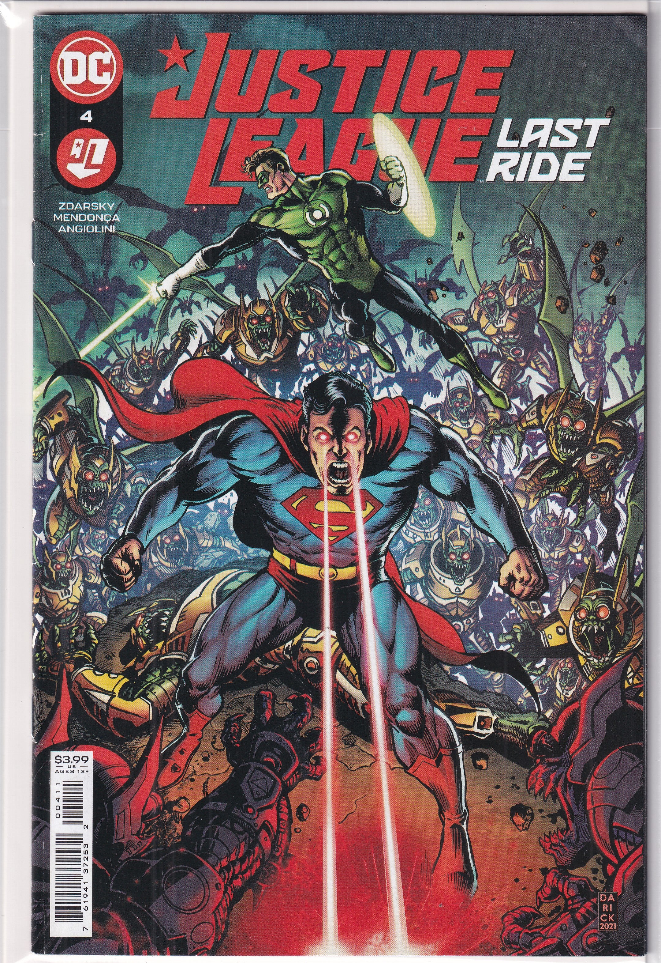 JUSTICE LEAGUE LAST RIDE #4 - Slab City Comics 