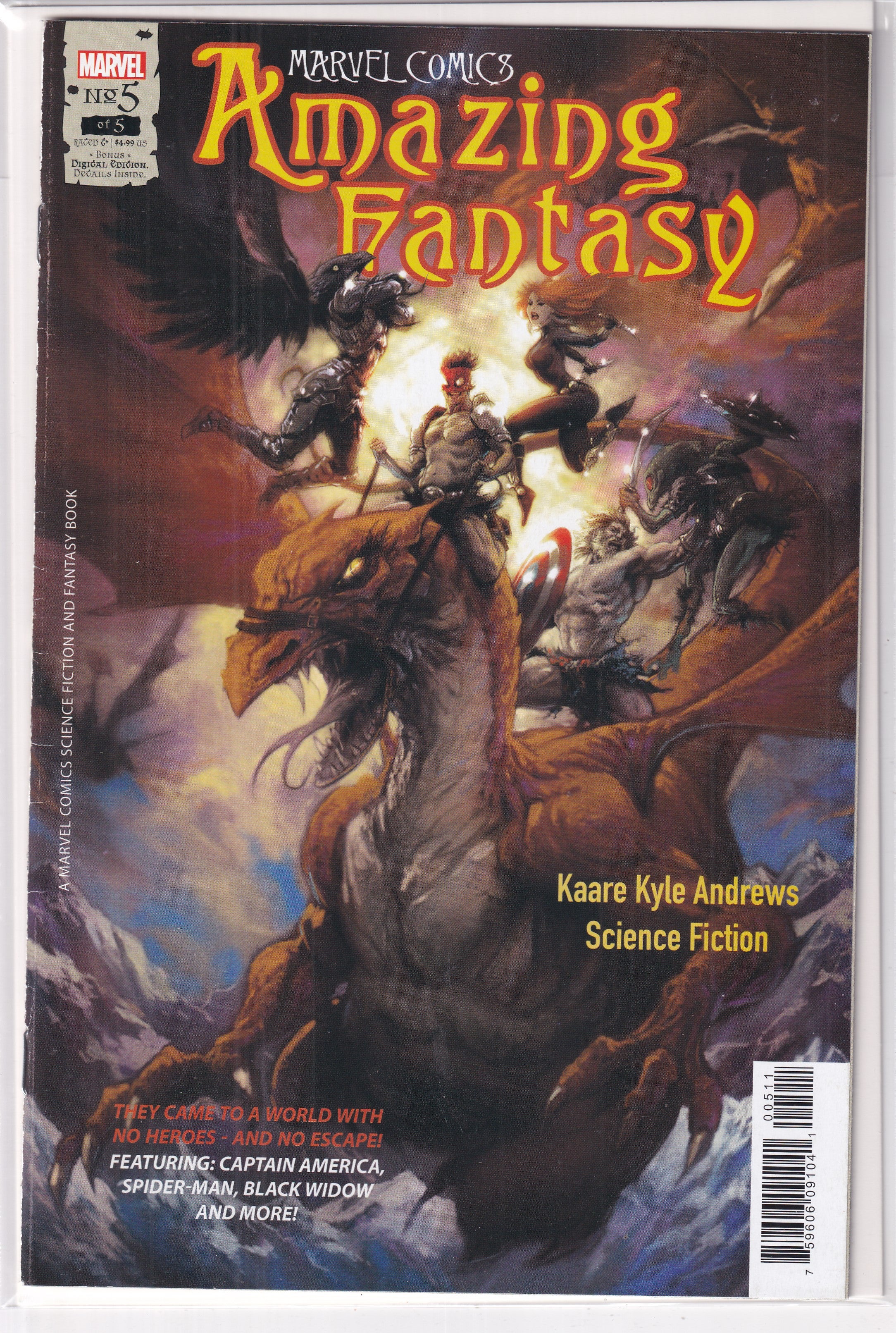 AMAZING FANTASY #5 - Slab City Comics 