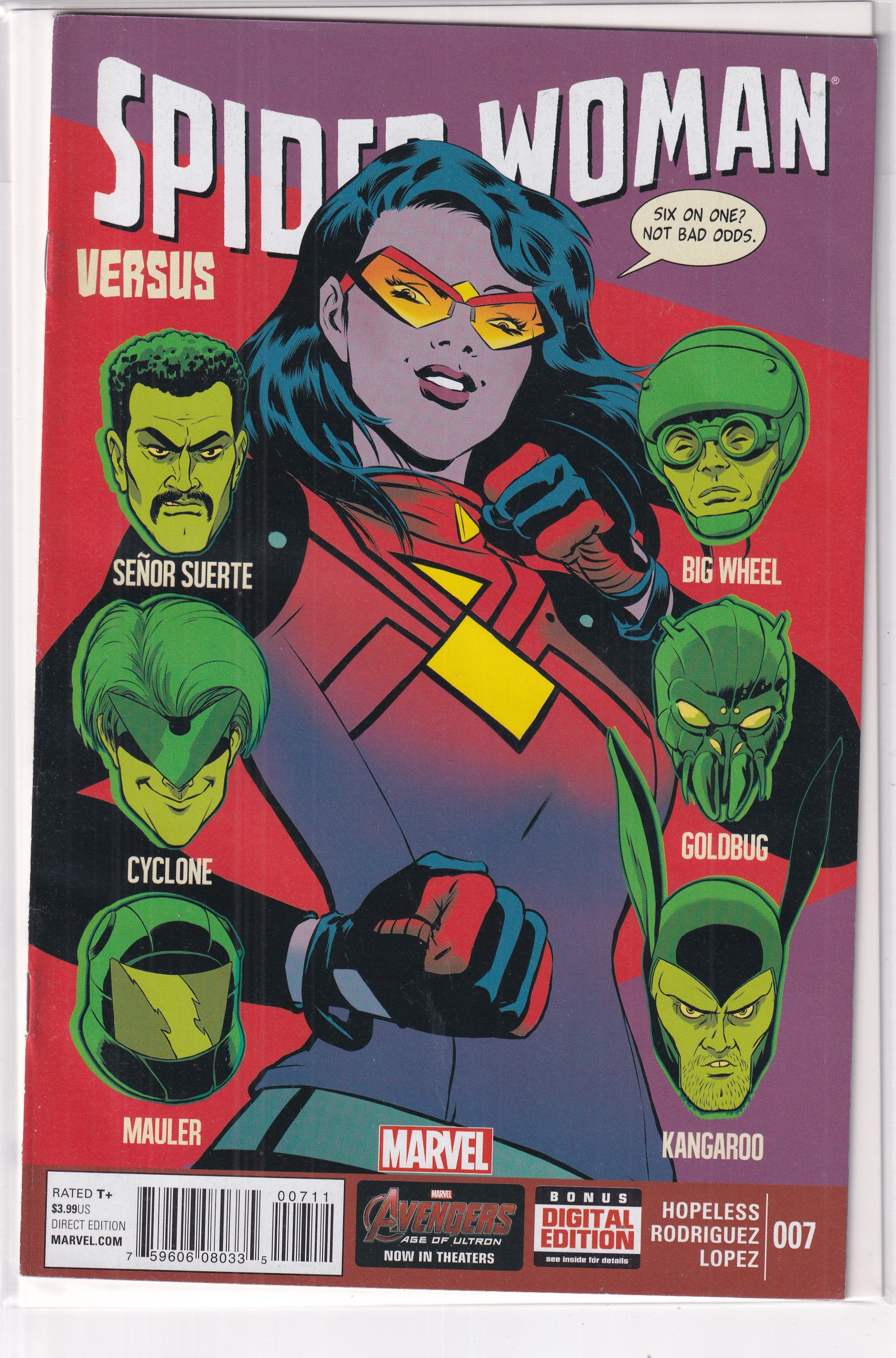 SPIDER-WOMAN VERSUS #7 - Slab City Comics 