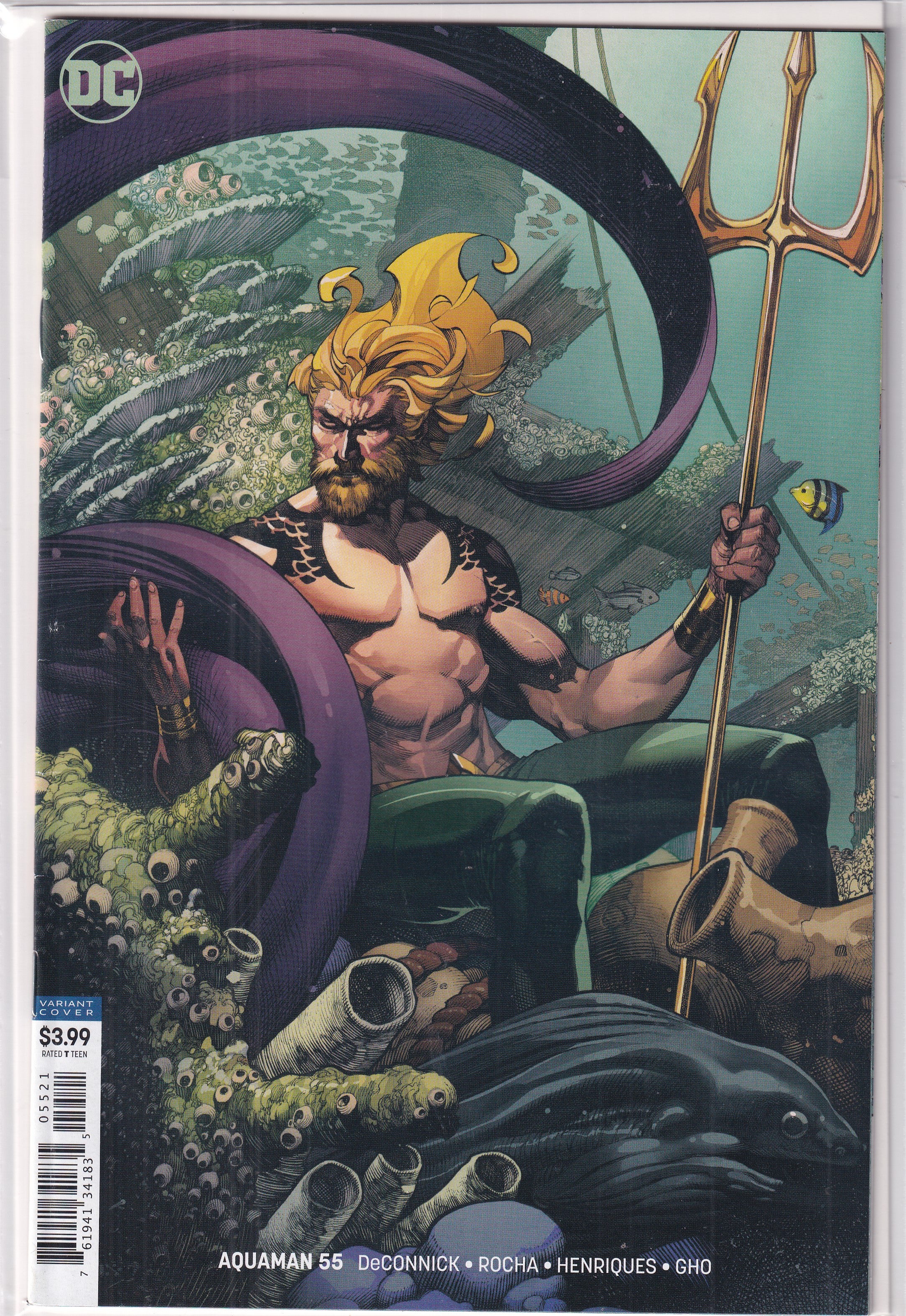 AQUAMAN #55 VARIANT - Slab City Comics 