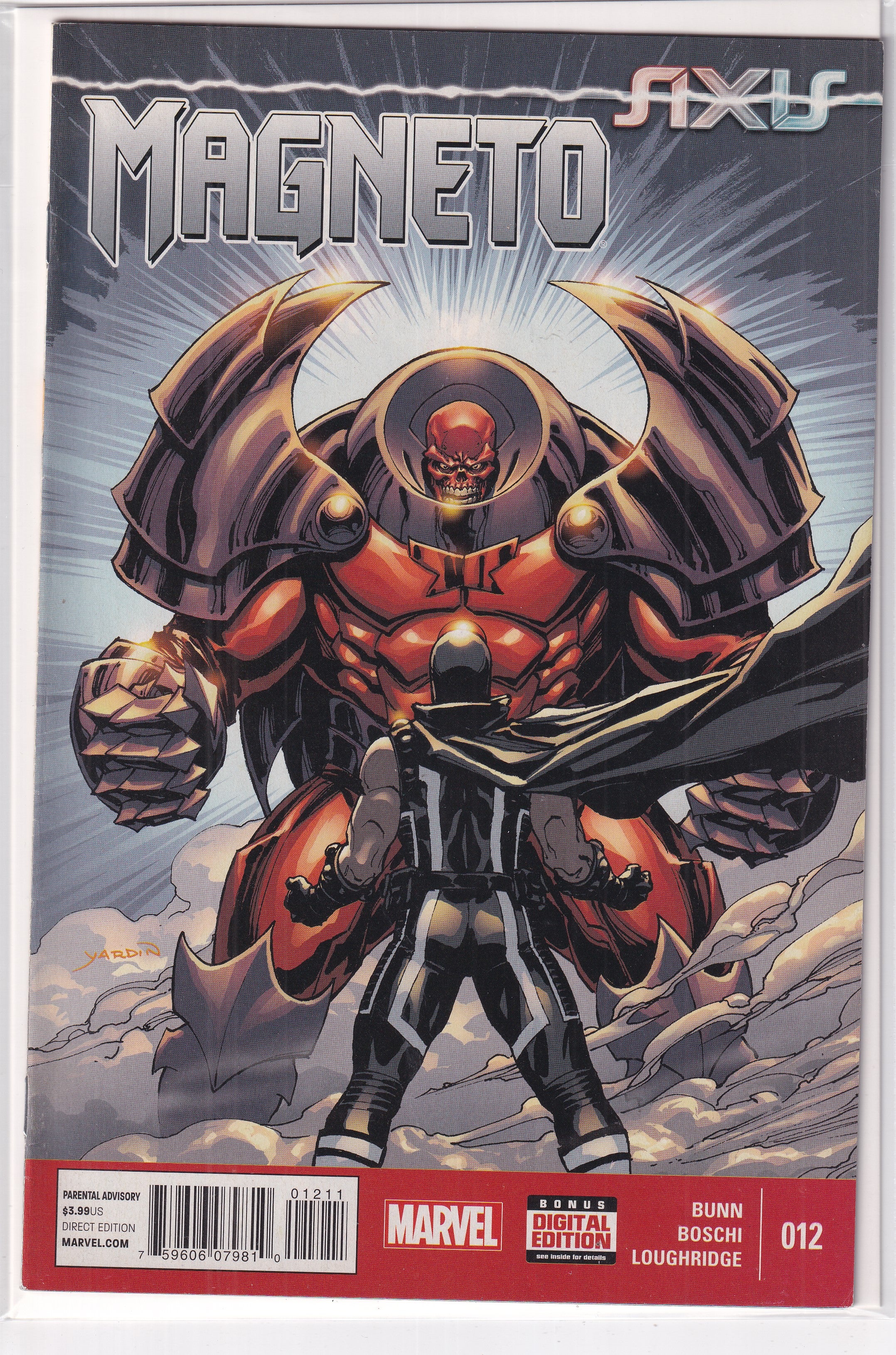 AXIS MAGNETO #12 - Slab City Comics 