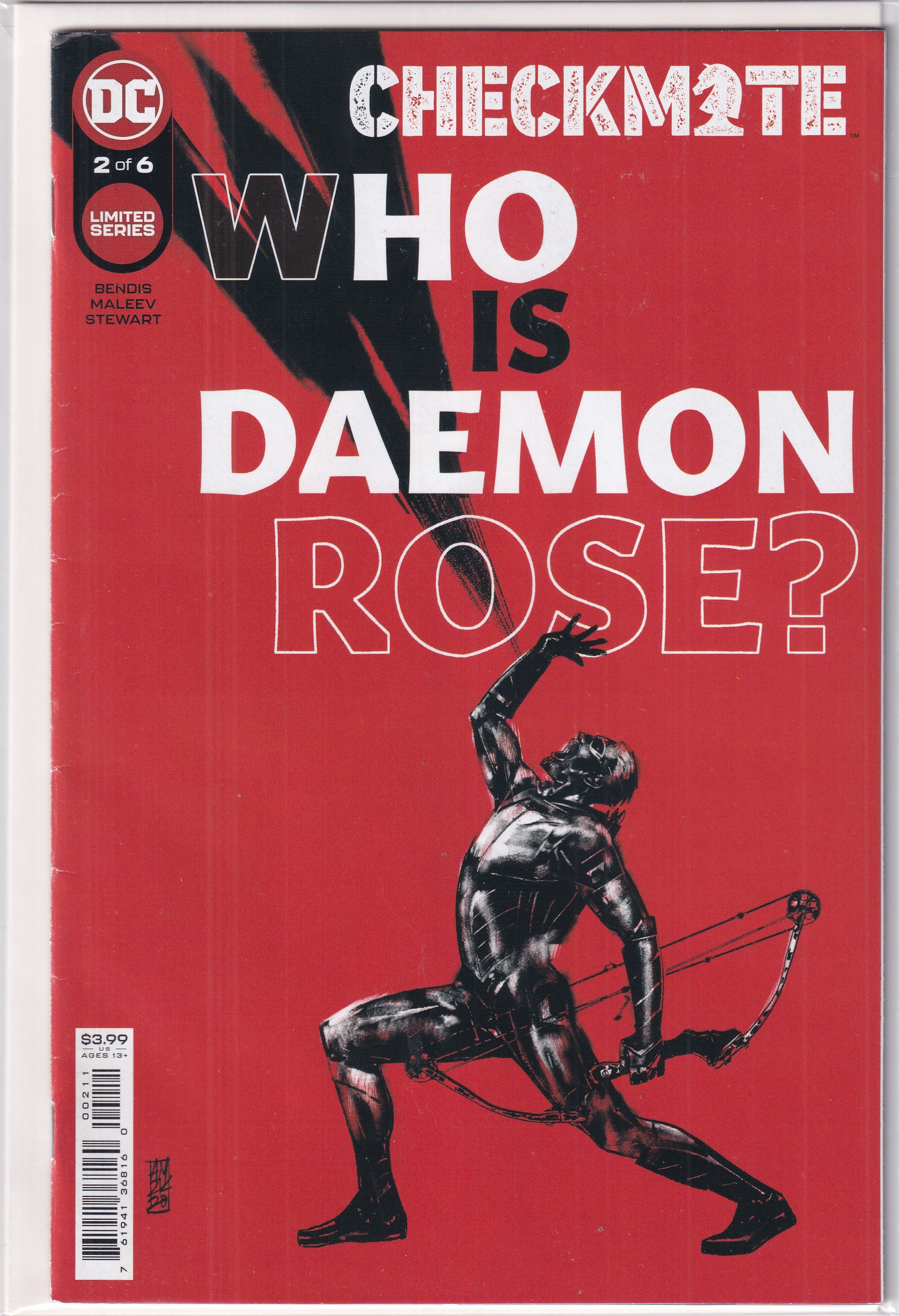 CHECKMATE WHO IS DAEMON ROSE #2 - Slab City Comics 