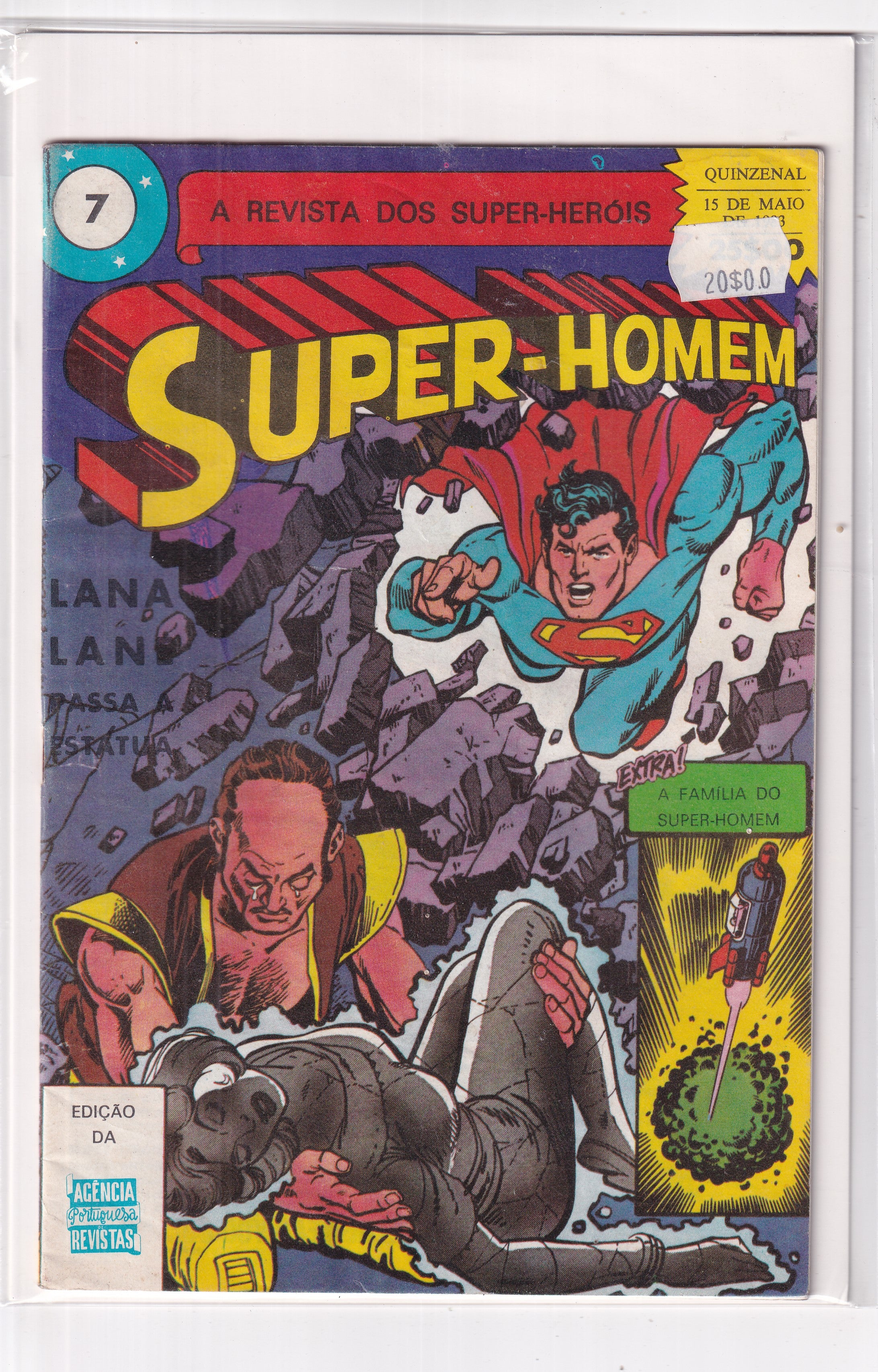 A REVISTA DOS SUPER-HEROIS SUPER-HOMEM #7 - Slab City Comics 